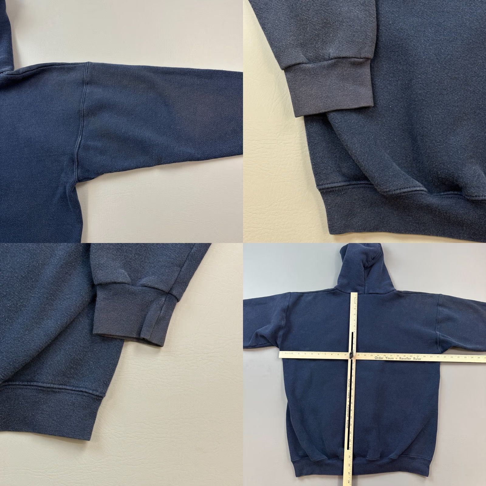 Vintage VINTAGE Alstyle Apparel Activewear Hoodie Mens XL Blue Heavyweight Full Zip 90s Size US XL / EU 56 / 4 - 8 Thumbnail