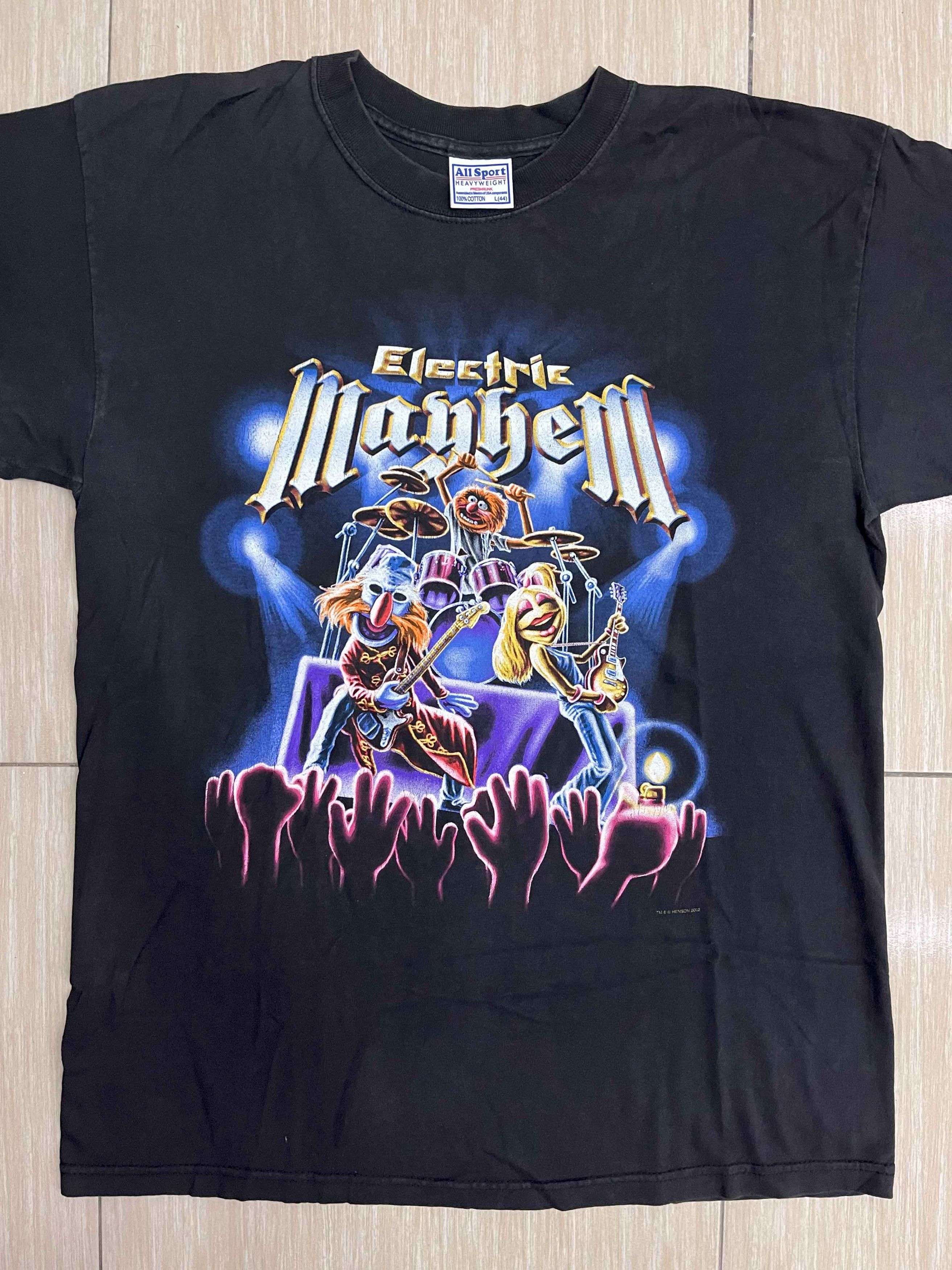 Other Y2K Vintage 2000s The Muppet Show "Electric Mayhem" T-shirt Size US L / EU 52-54 / 3 - 1 Thumbnail