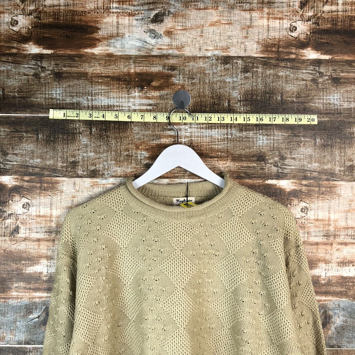 Homespun Knitwear × Japanese Brand Mephista Brown vintage Knitwear #A1741 Size M / US 6-8 / IT 42-44 - 4 Thumbnail