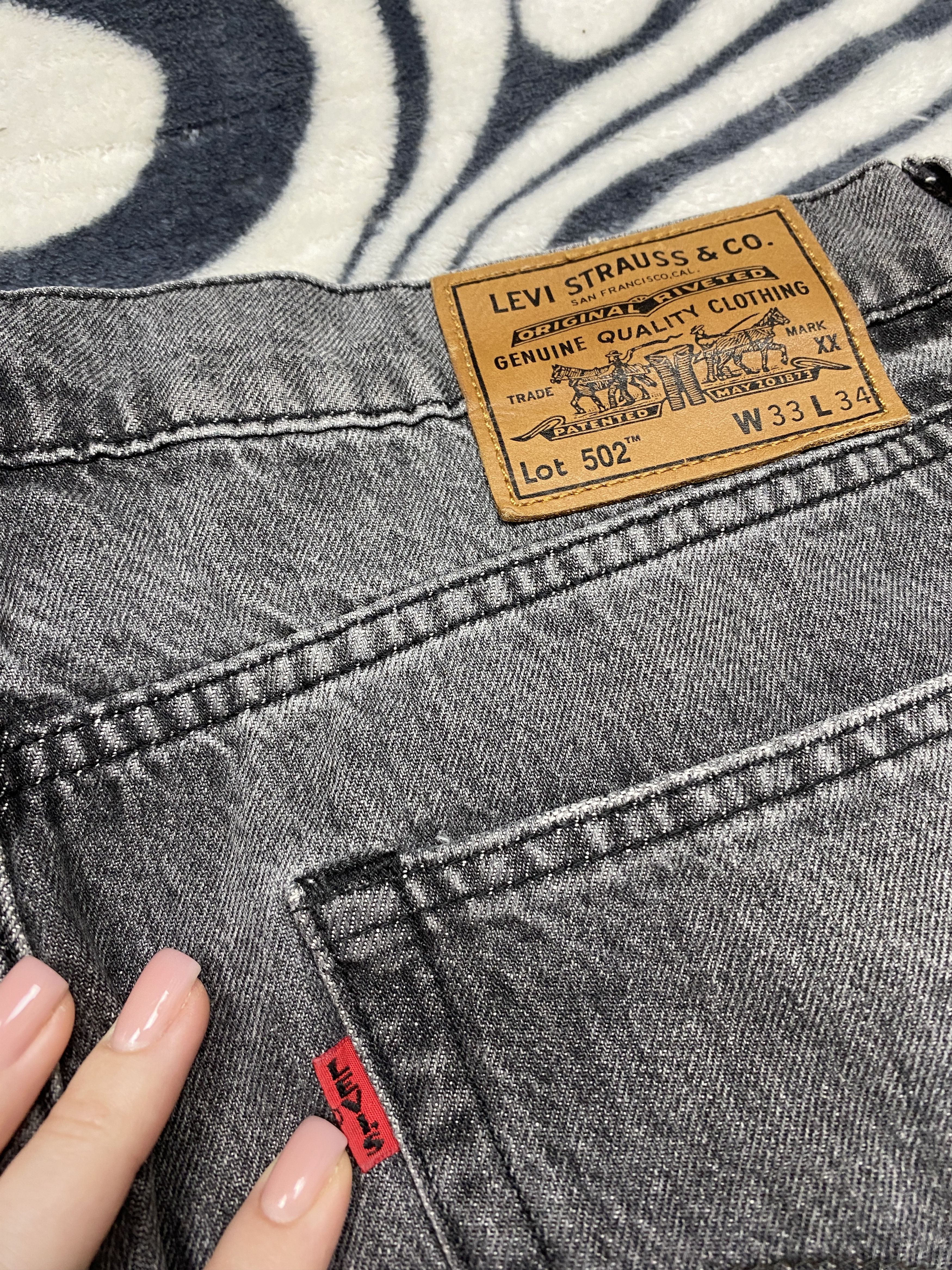 Levi's Levi's 502 Vintage Mens Premium Denim Pants Jeans Size US 33 - 2 Thumbnail