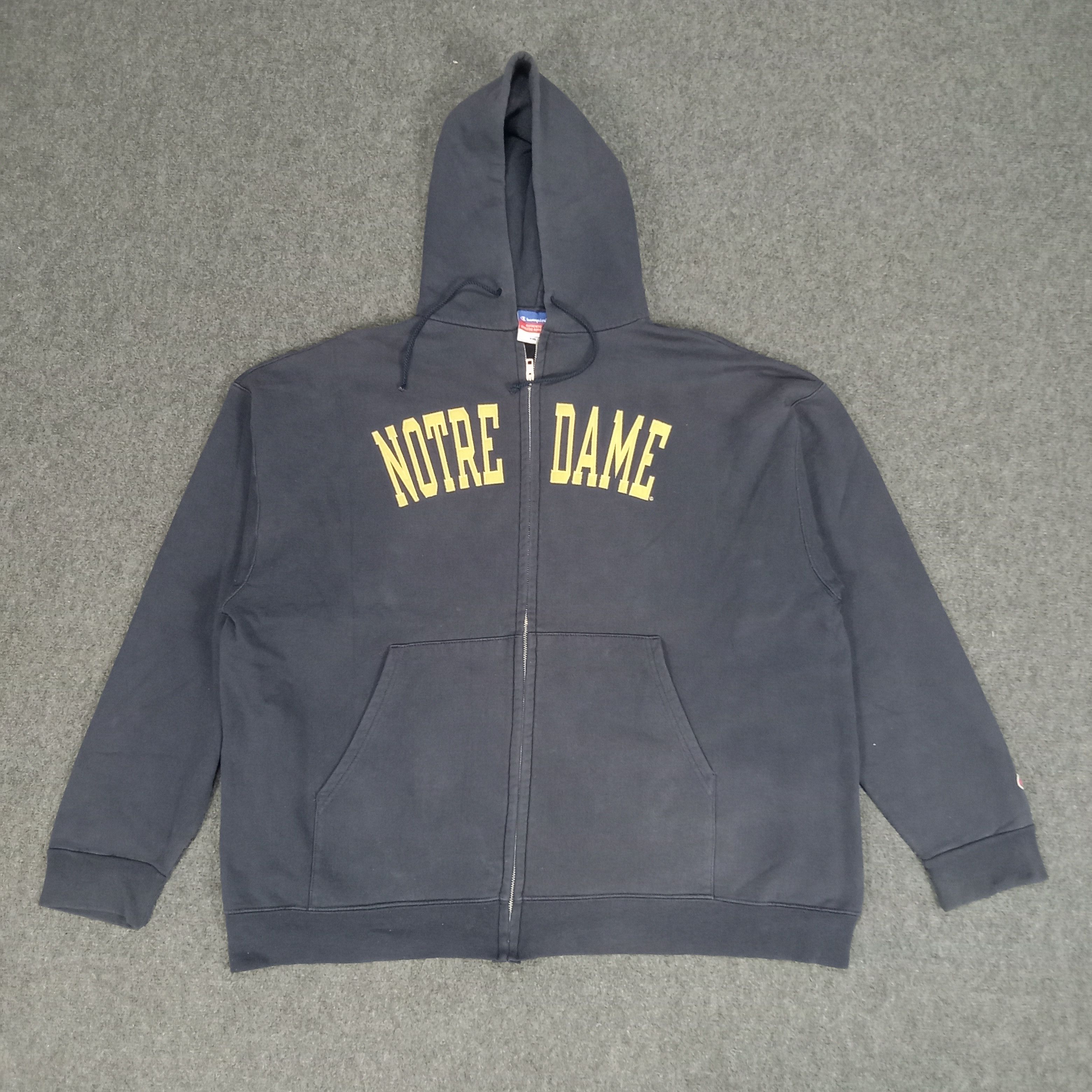 Champion × Vintage Notre Dame American College University Hoodies Size US XXL / EU 58 / 5 - 1 Thumbnail