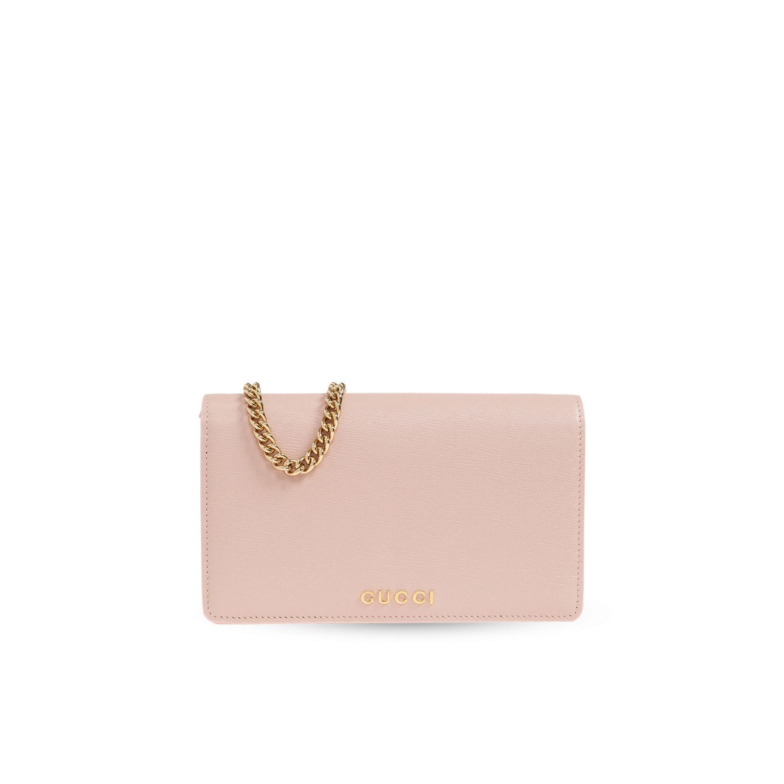 Gucci GUCCI Pink Chain Wallet Bag New & Authentic Size ONE SIZE - 1 Thumbnail