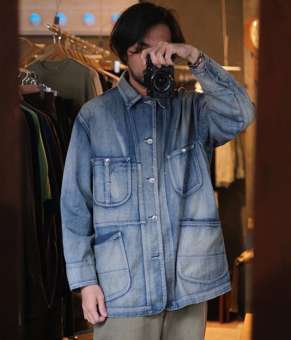 A.PRESSE A.PRESSE 2025 STYLE1 VINTAGE COVERALL JACKET Size US S / EU 44-46 / 1 - 8 Thumbnail