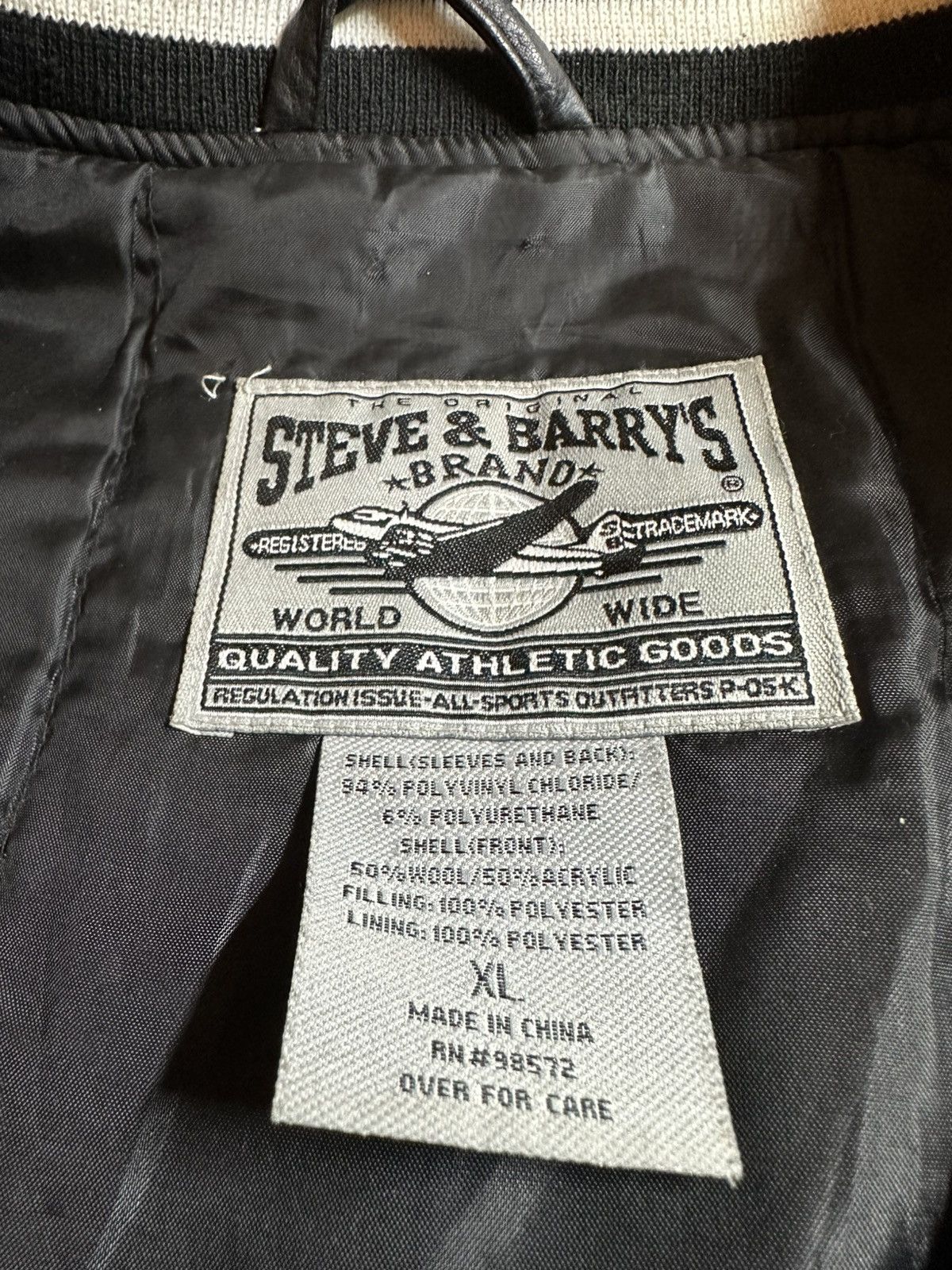 Vintage ⚫️ distressed Vintage Bad To The Bone Choppers Varsity Jacket Size US XL / EU 56 / 4 - 8 Thumbnail