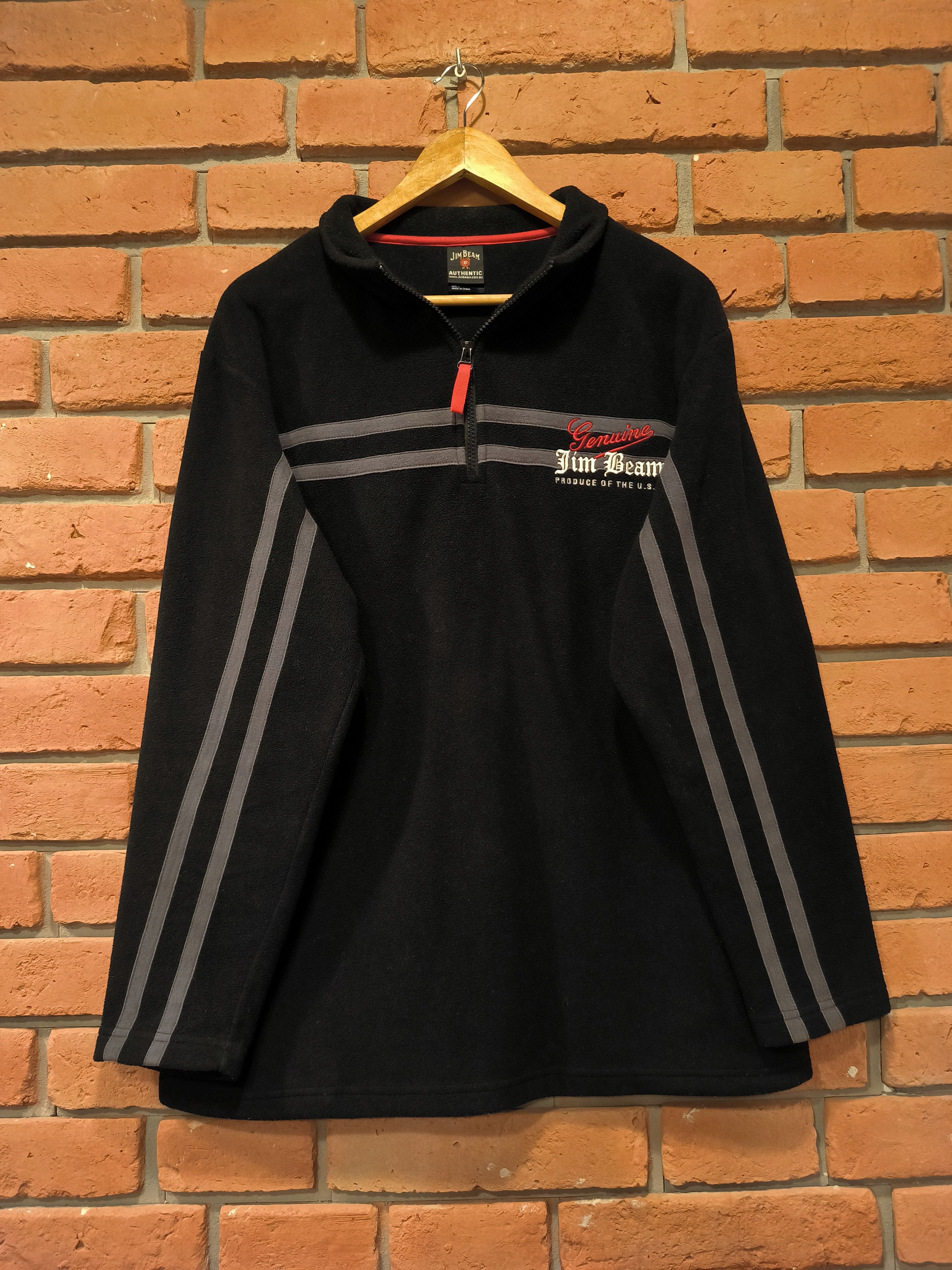 Vintage Vintage Jim Beam Fleece Sweatshirt Zip 2008 Size US XL / EU 56 / 4 - 1 Thumbnail