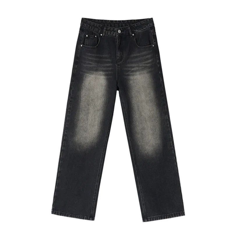 Japanese Brand × Jean Black Baggy Washed Denim Jeans Size US 30 / EU 46 - 6 Thumbnail