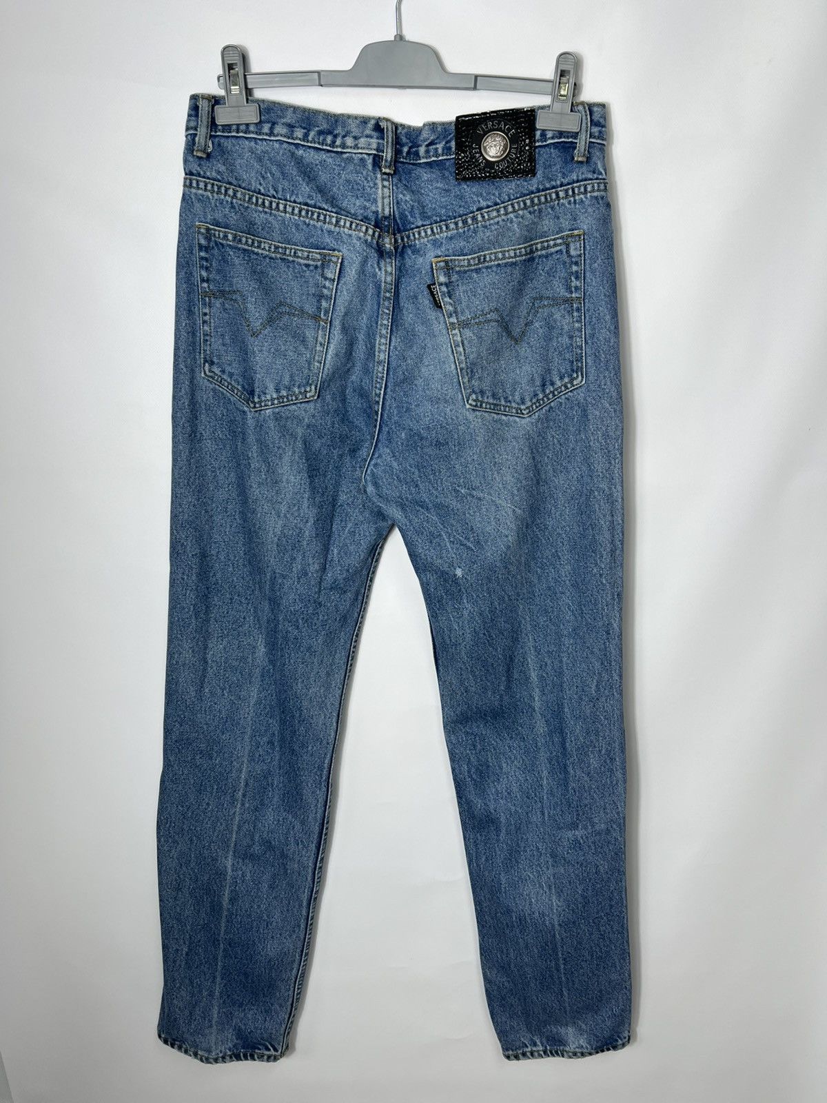 Versace Vintage streetwear y2k Versace Denim Pants Size US 34 / EU 50 - 8 Thumbnail