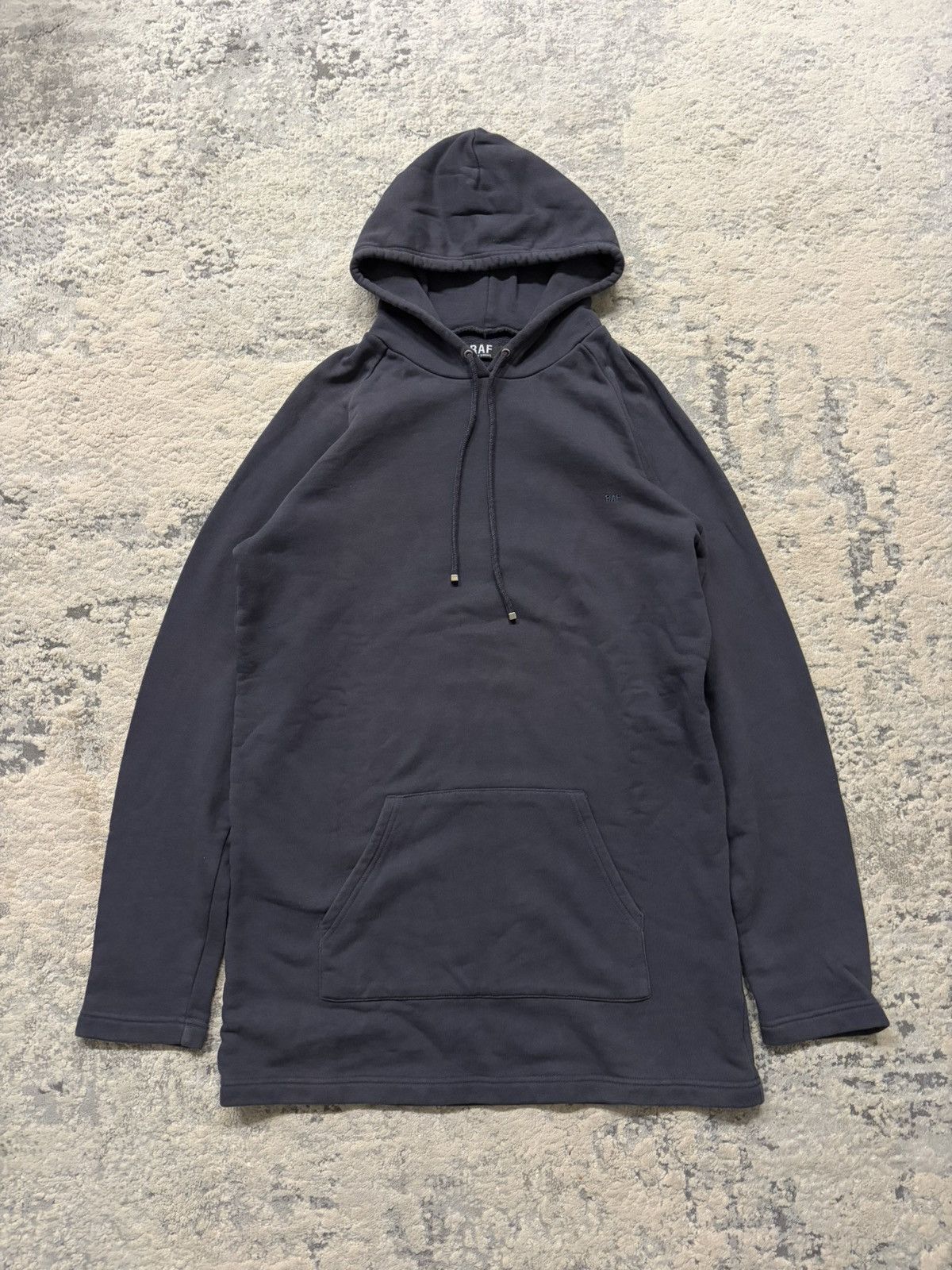 Raf Simons Raf by Raf Simons - "Slate" Grey Long Hoodie Size US M / EU 48-50 / 2 - 1 Thumbnail
