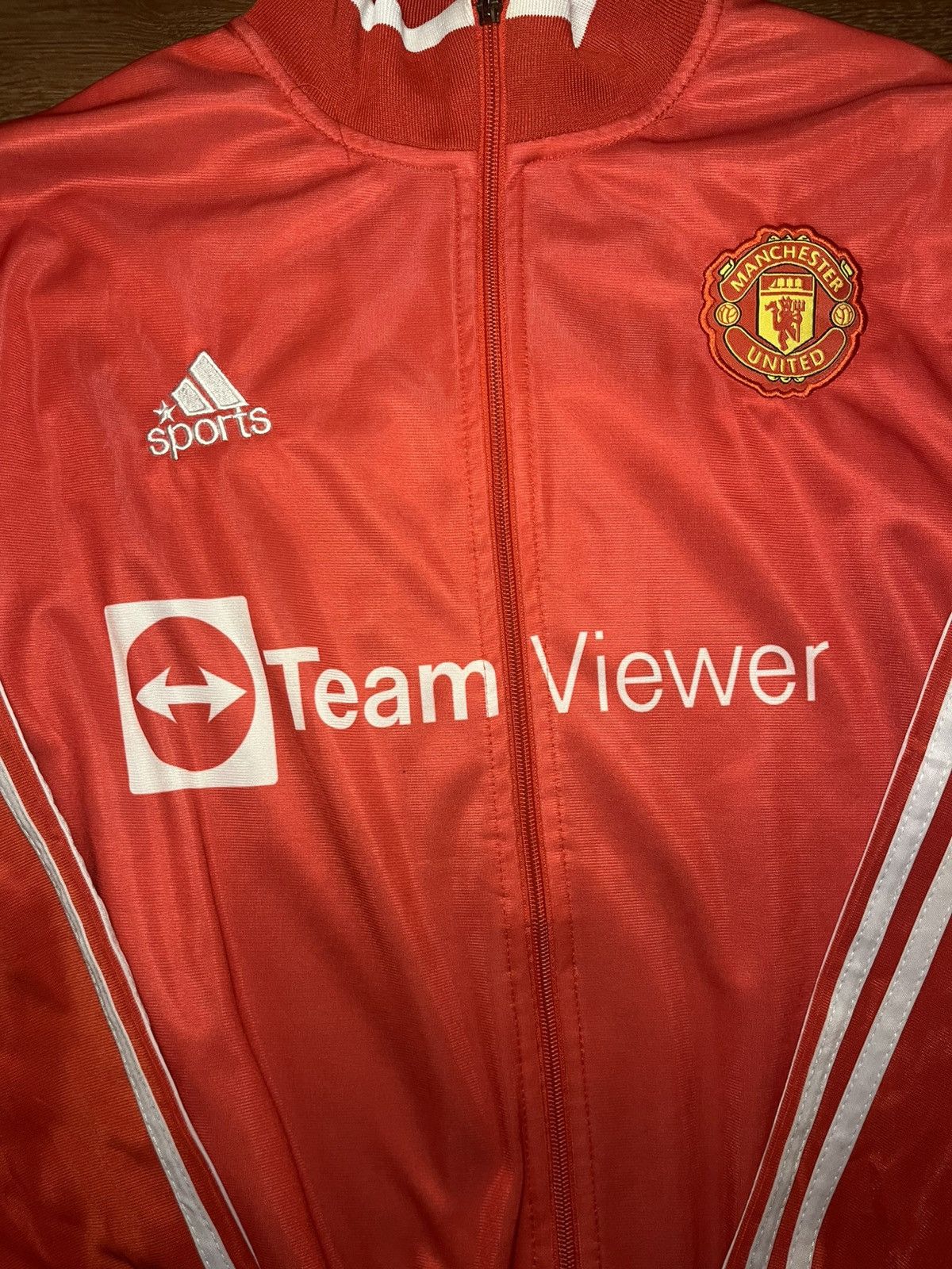 Adidas Adidas Man United jacket Size US M / EU 48-50 / 2 - 2 Thumbnail