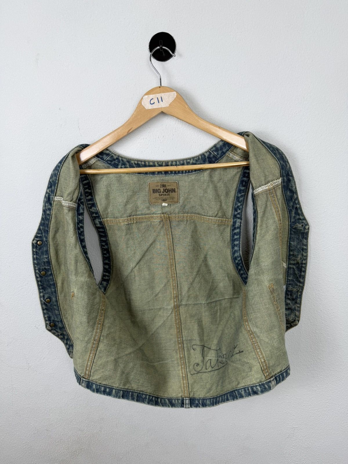 Big John Vintage Big John Spirit Denim Vest Size US L / EU 52-54 / 3 - 7 Thumbnail