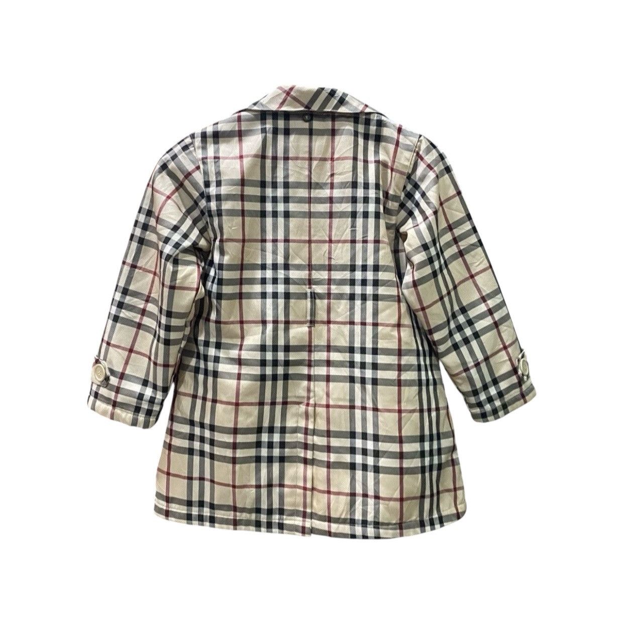 Burberry Vintage Burberry Nova Check DoubleBreasted Short Coat Jacket Size L / US 10 / IT 46 - 2 Thumbnail