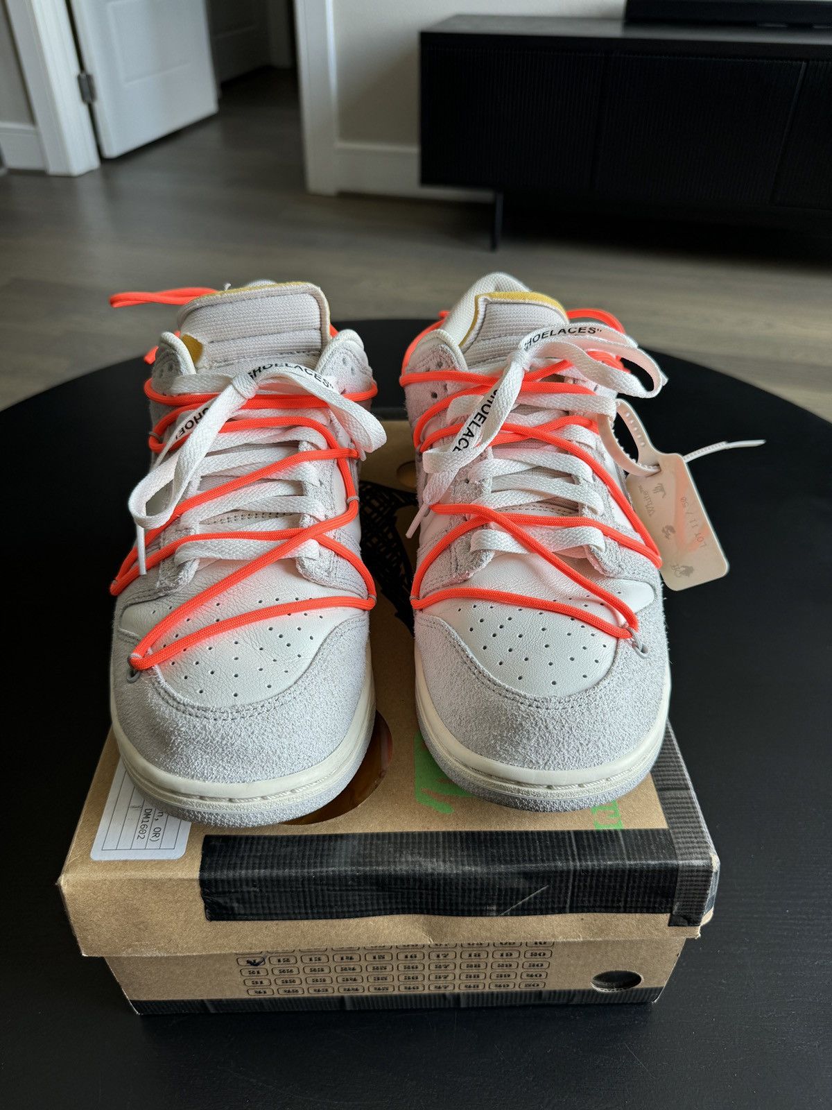 Nike × Off-White Off White Nike Dunk Lot 11 Size US 11 / EU 44 - 3 Thumbnail