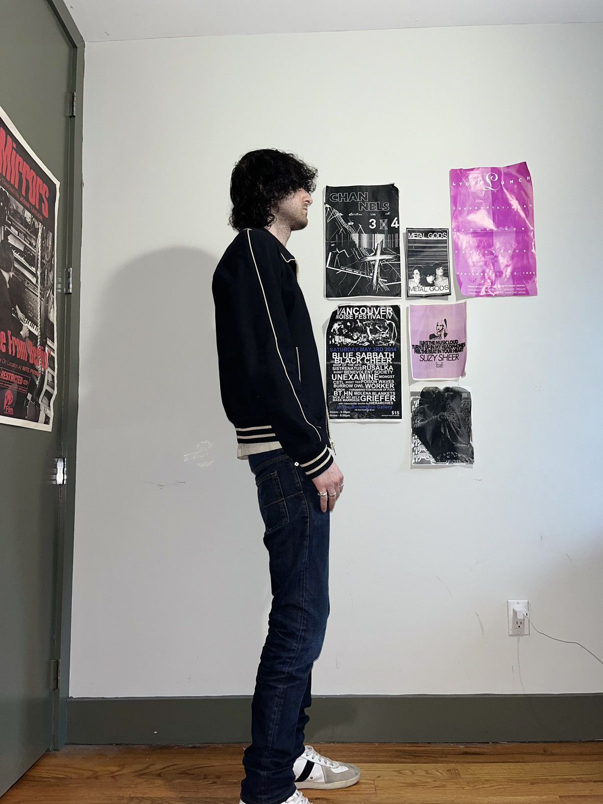 Dior × Hedi Slimane AW05 'In The Morning' Wool Varsity Jacket Size US M / EU 48-50 / 2 - 14 Thumbnail