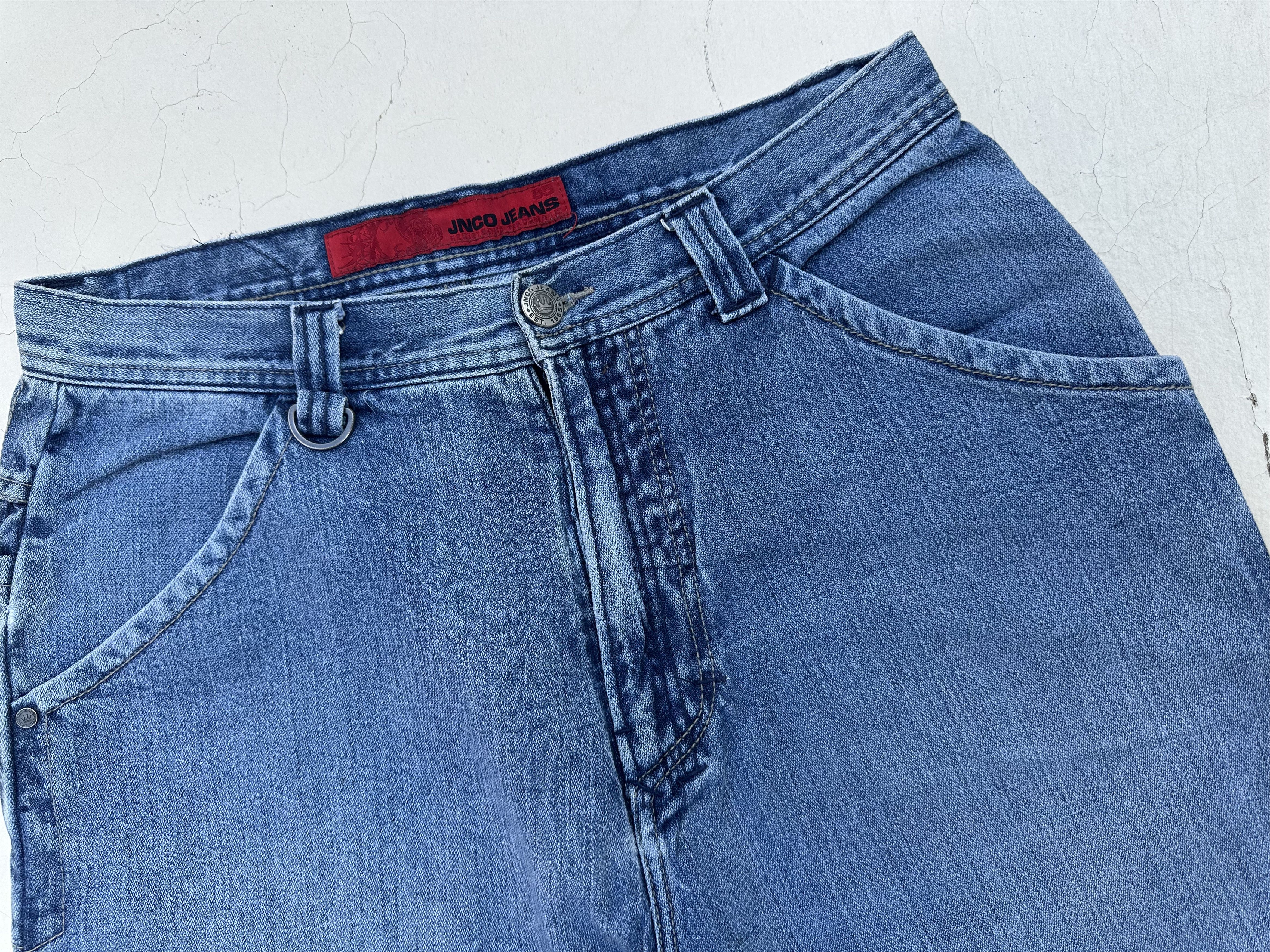 JNCO Rare Vintage Jnco Eagle wings baggy Jean's. Size US 32 / EU 48 - 6 Thumbnail