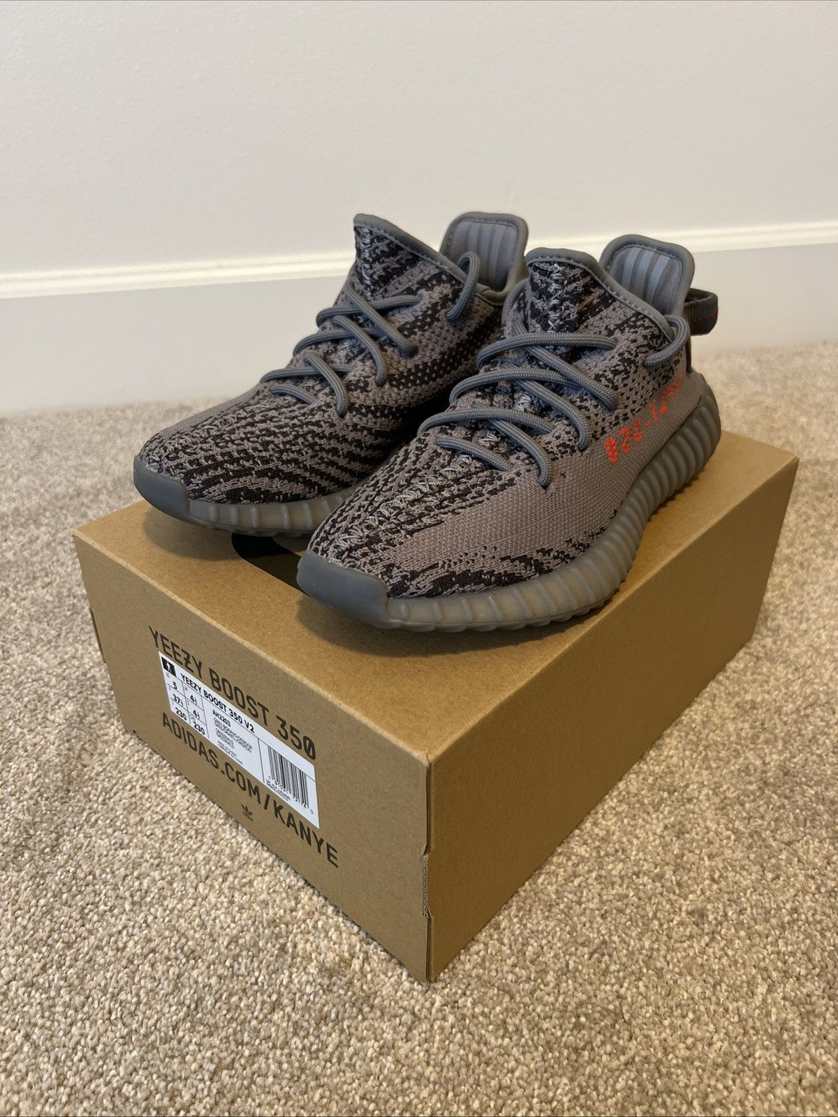 Adidas × Kanye West Adidas Yeezy Boost 350 V2 Beluga 2.0, Women’s Size US 5 Size US 5 / IT 35 - 1 Thumbnail