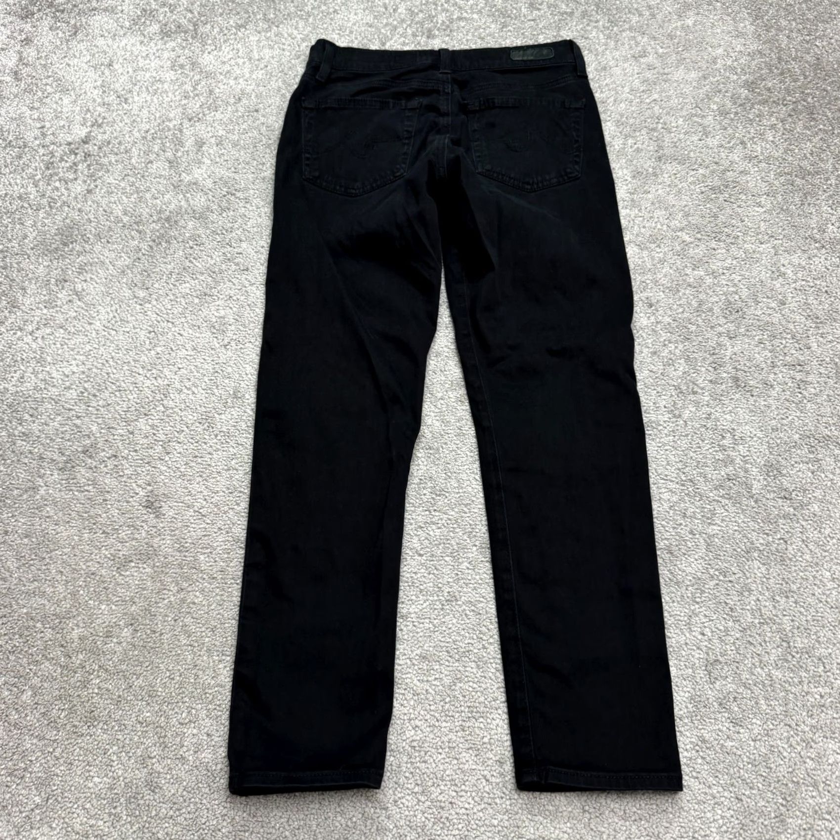 Vintage AG Adriano Goldschmied Farrah Jeans Womens 5-Pocket Denim Slim Stretch Blue 30 Regular Inseam 25 Size 30" / US 8 / IT 44 - 2 Thumbnail