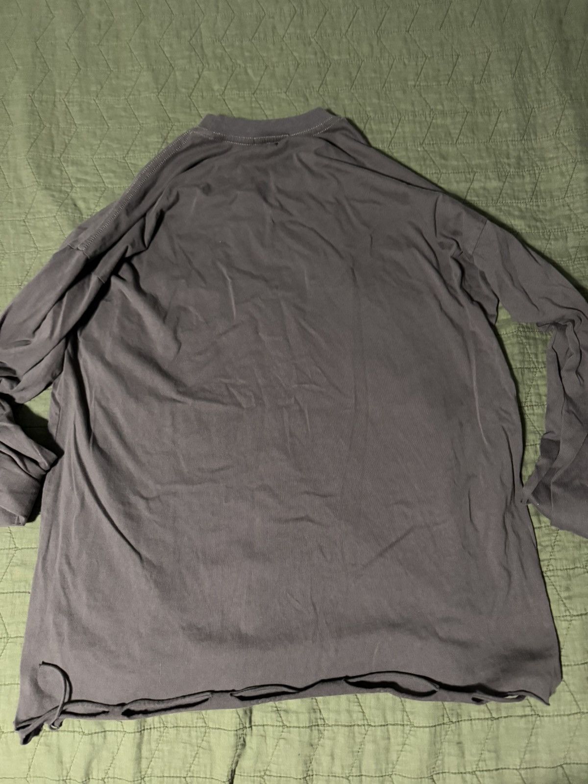 Japanese Brand × Vintage distressed long sleeve Size US L / EU 52-54 / 3 - 4 Thumbnail