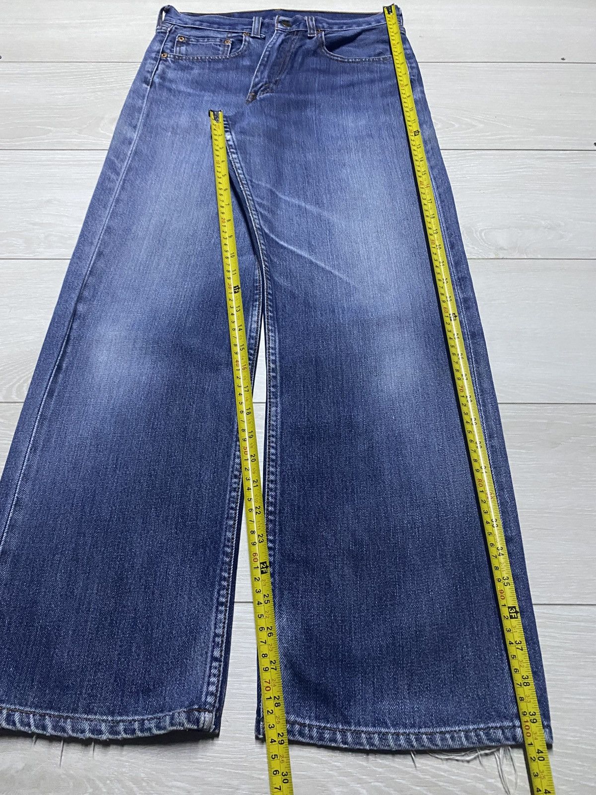 Levi's Vintage Levis 512 Blue Wash Baggy Jeans Size US 29 - 15 Thumbnail