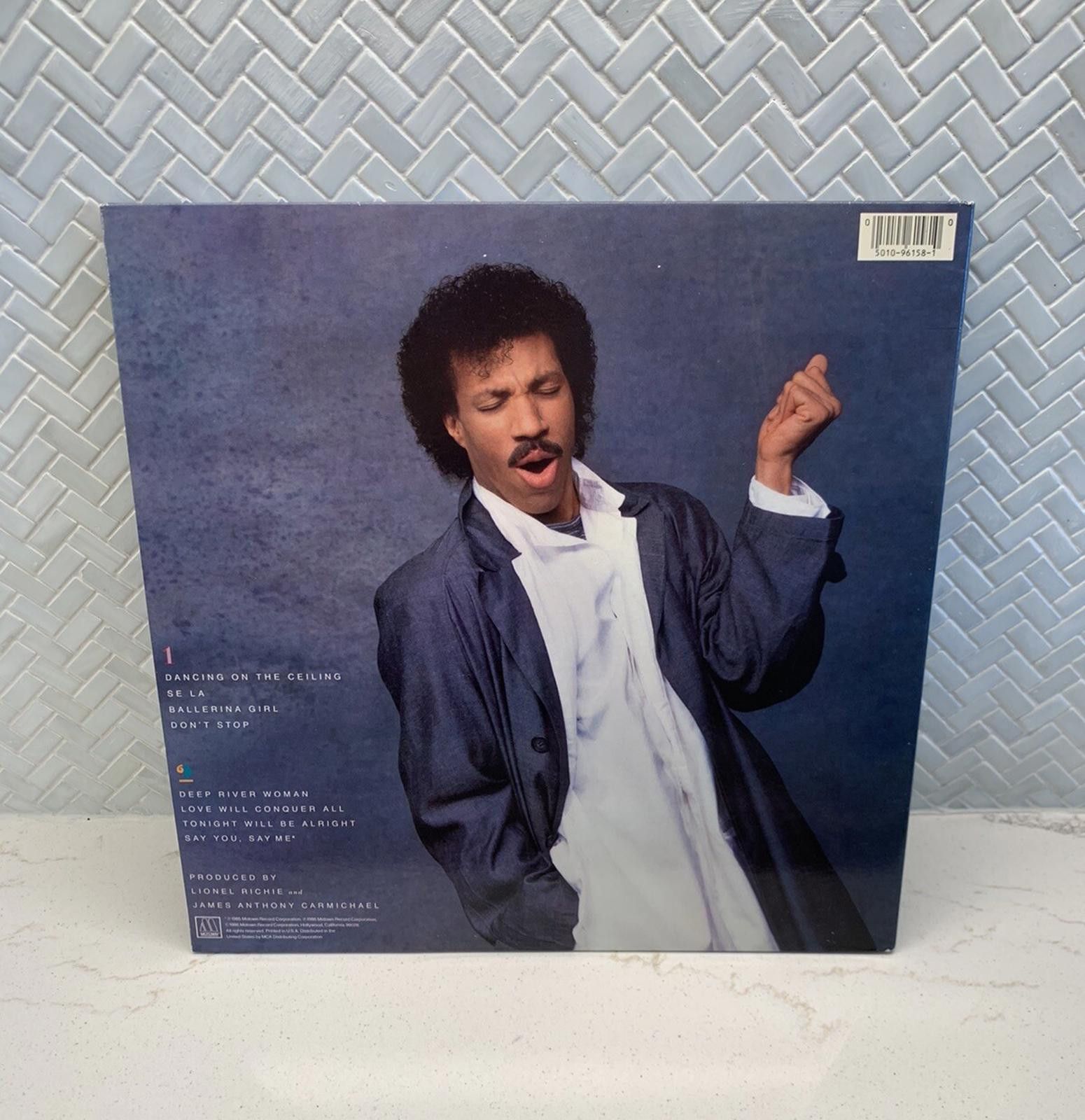 Designer LIONEL RICHIE-DANCING ON THE CEILING-ORIGINAL 1986 MOTOWN Size ONE SIZE - 2 Thumbnail