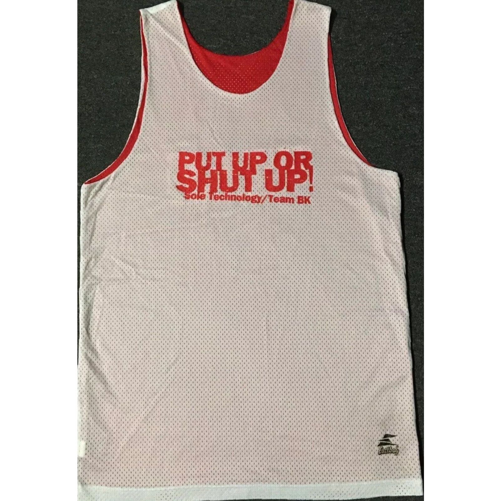 Vintage Vtg Sole Tech Employee Basketball Game Jersey XL Es Emerica Etnies Skate 90s Y2K Size US XL / EU 56 / 4 - 4 Thumbnail