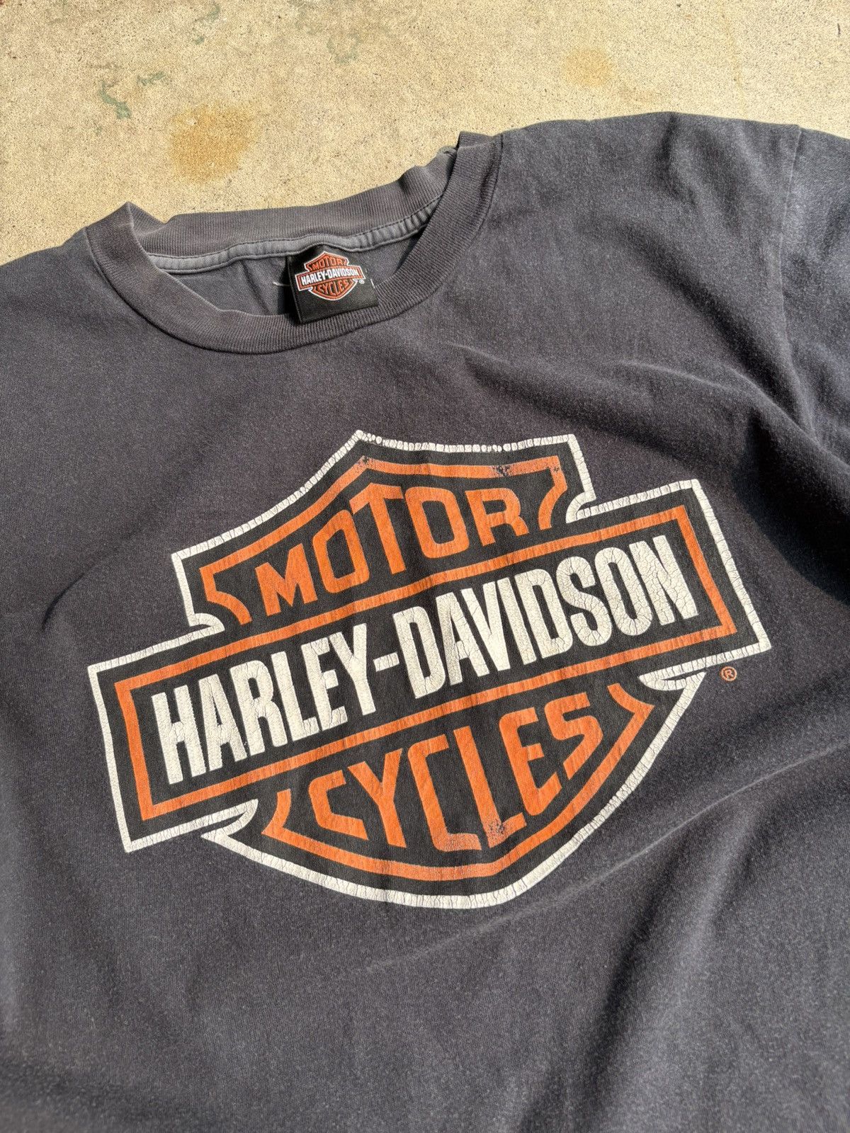 Harley Davidson Vintage 90s Harley Davidson Kuala Lumpur Malaysia Logo Tee Size US L / EU 52-54 / 3 - 3 Thumbnail