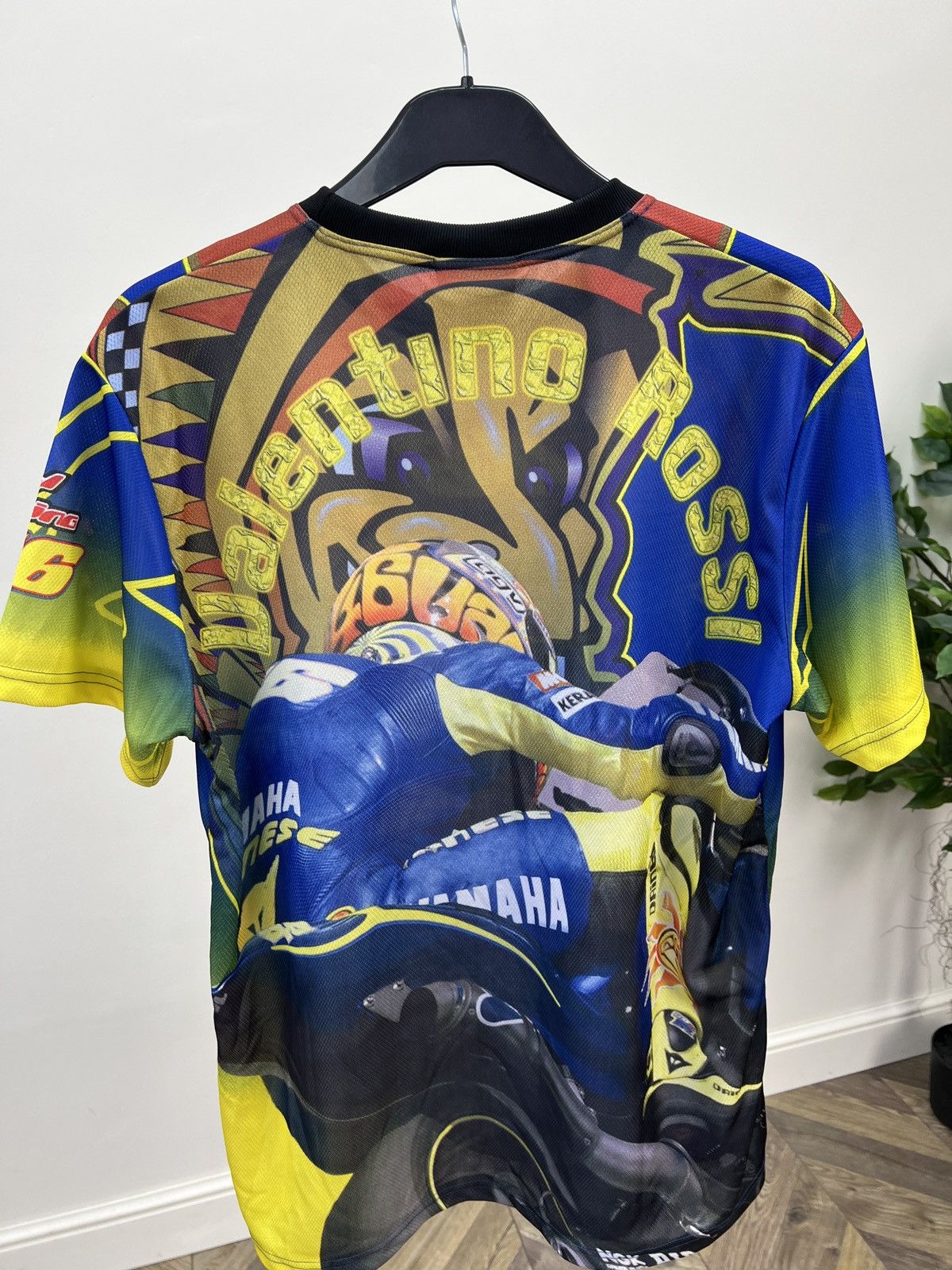 Yamaha Vintage Valentino Rossi #46 Yamaha MotoGP Racing Jersey Size US L / EU 52-54 / 3 - 8 Thumbnail