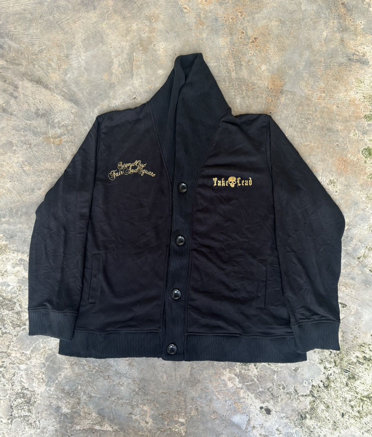 Hysteric Glamour Gangbuster Skull Poem Ifsix Lgb Style Over Size Jacket Size US XL / EU 56 / 4 - 4 Thumbnail