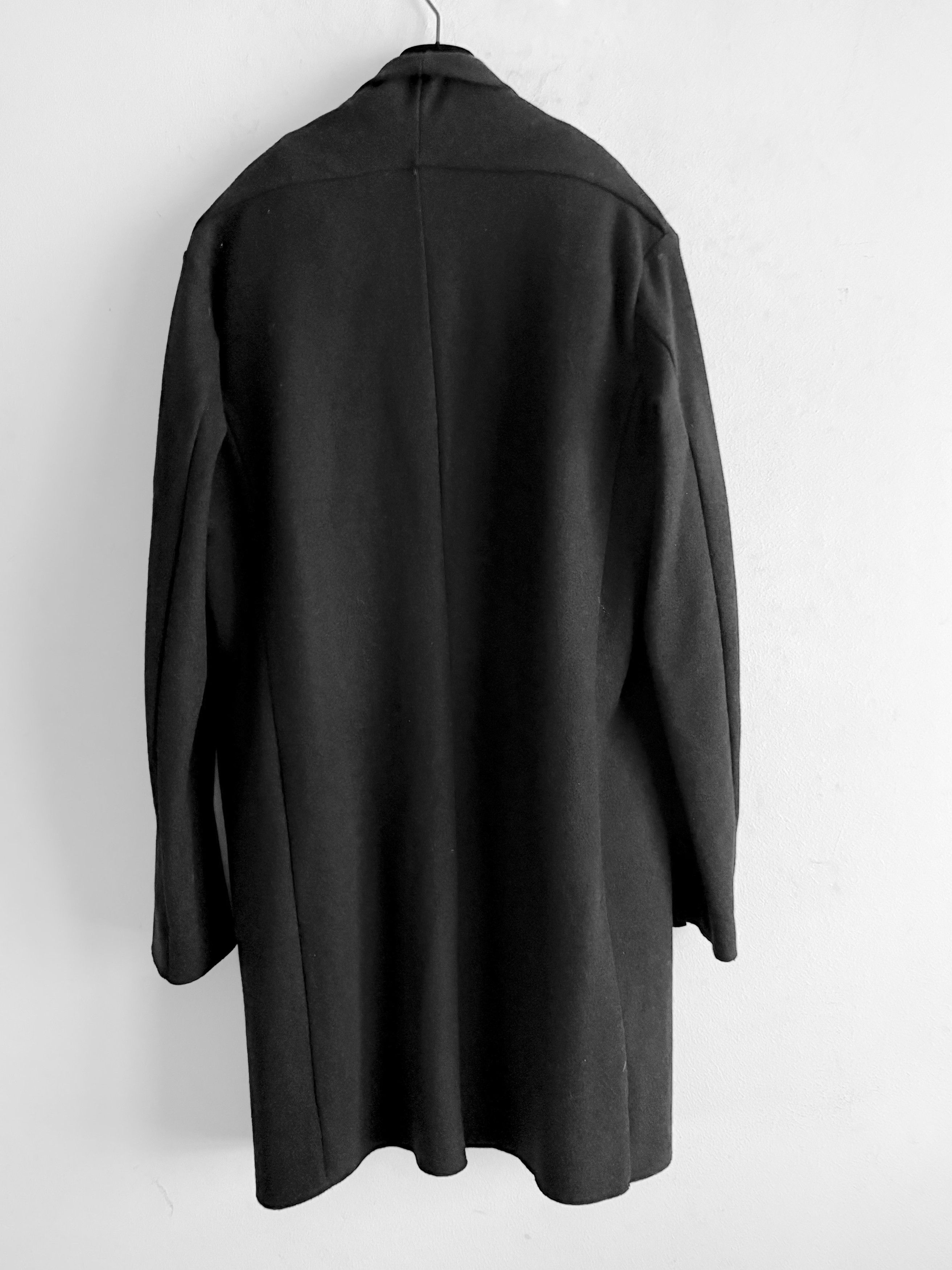Attachment Cashmere Blend Shawl Collar Coat with Chain Fastener Size US XL / EU 56 / 4 - 5 Thumbnail