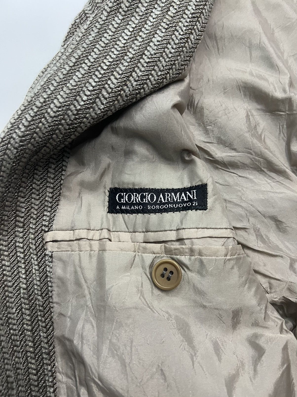 Giorgio Armani 🔥GIORGIO ARMANI JACKET COAT Size XL / US 12-14 / IT 48-50 - 8 Thumbnail