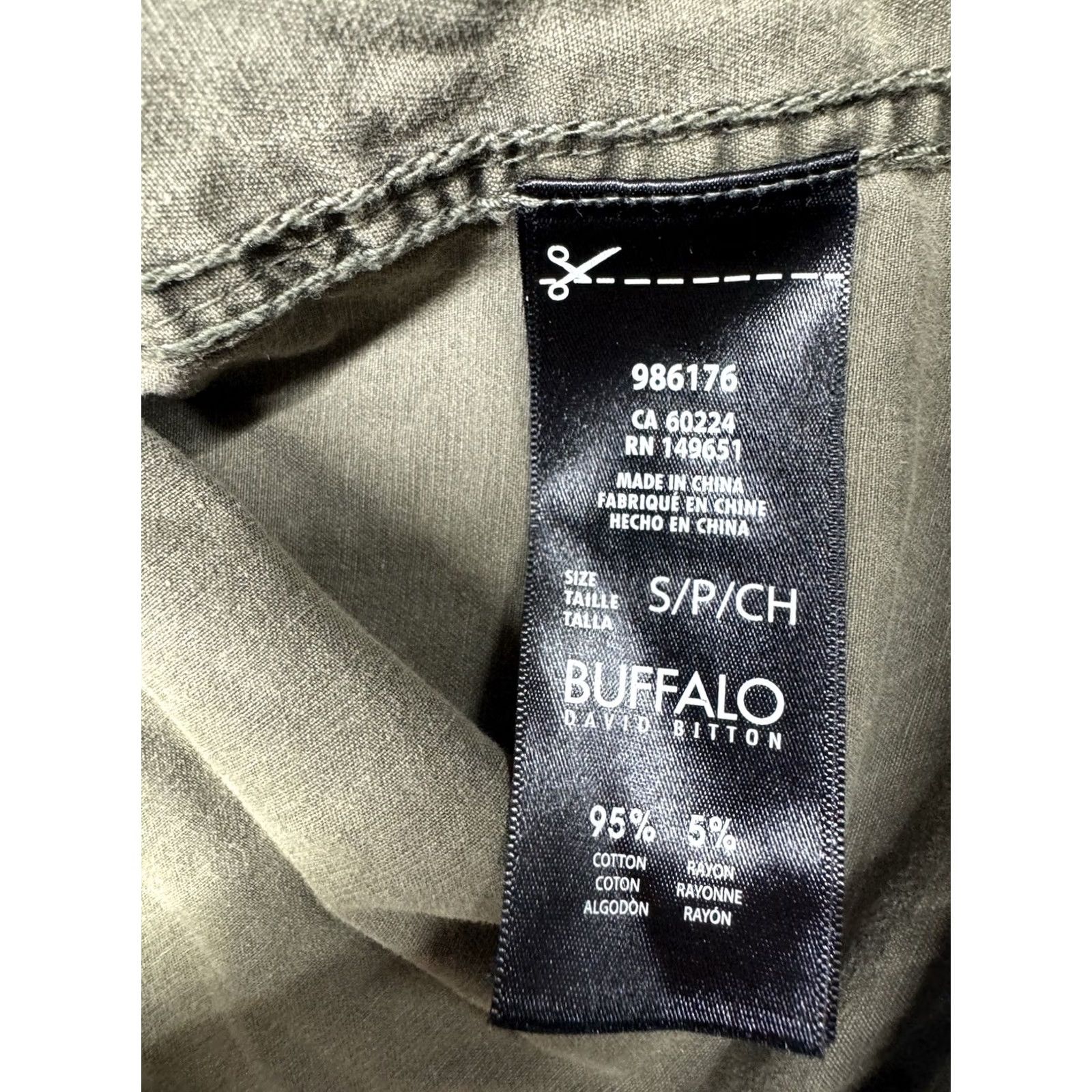 Buffalo David Bitton VINTAGE? No — Buffalo by David Bitton Military Parka Hooded Jacket Army Green Women’s Small Jacket Size S / US 4 / IT 40 - 7 Thumbnail