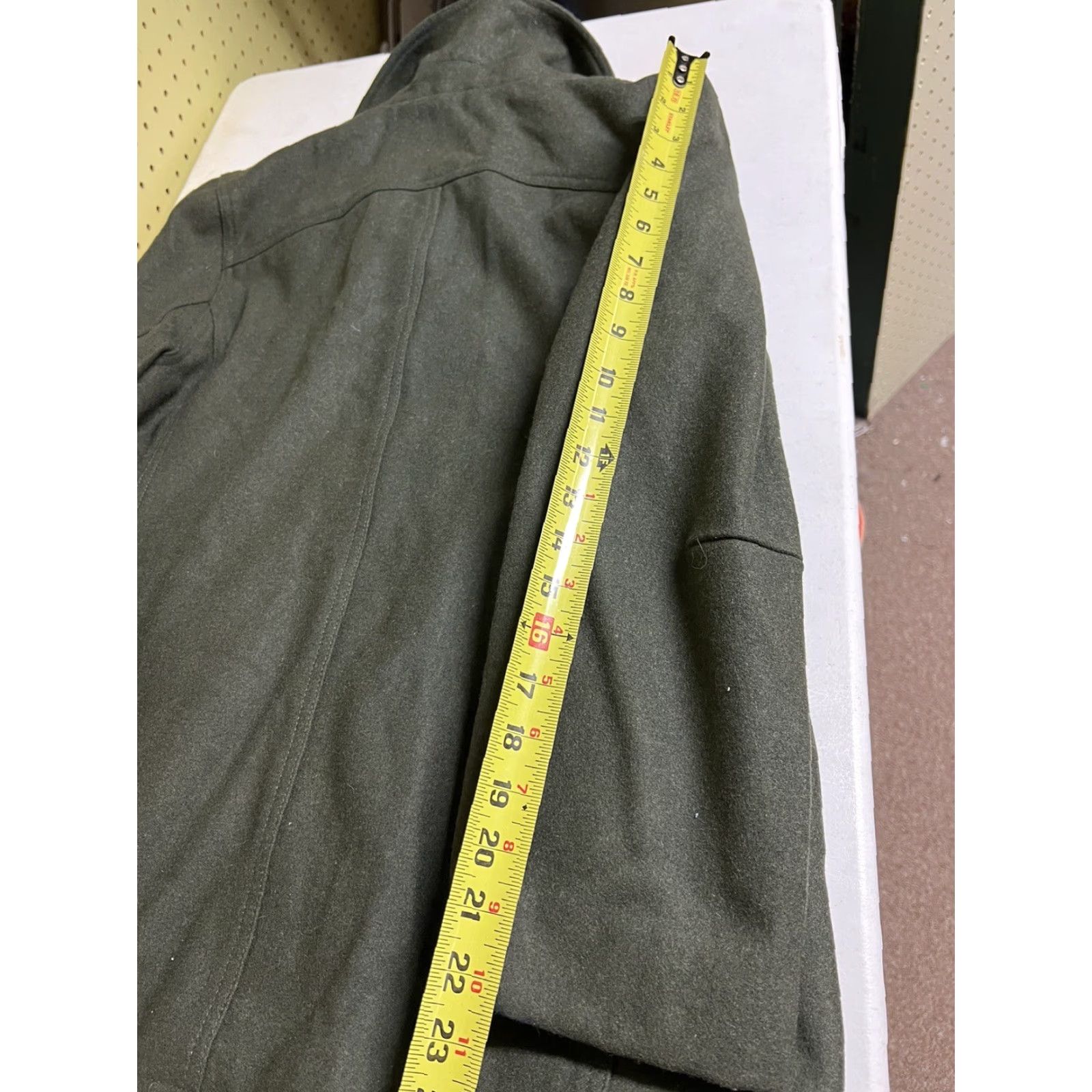 American Eagle Outfitters **Women's Green Wool Blend Pea Coat American Eagle Outfitters Large** User: Women's Green Wool Blend Pea Coat American Eagle Outfitters Large Size L / US 10 / IT 46 - 6 Thumbnail