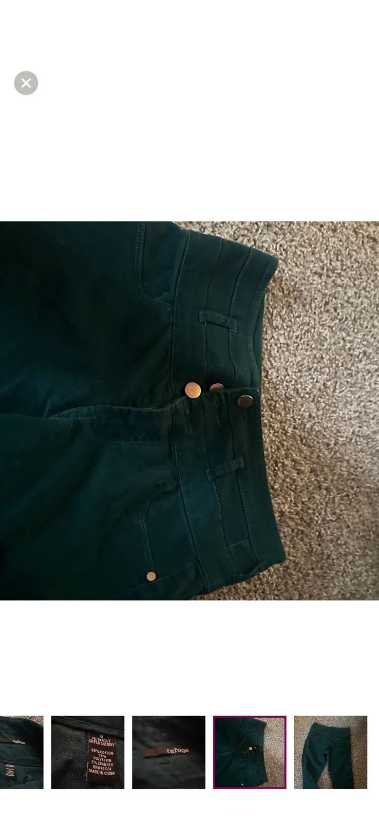 Other Teal pants Size 28" / US 6 / IT 42 - 6 Thumbnail