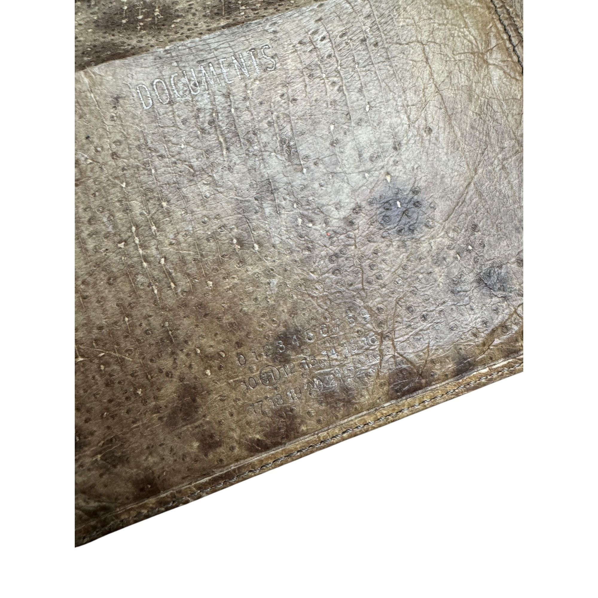 Maison Margiela Vintage Exotic Leather Wallet Size ONE SIZE - 5 Thumbnail