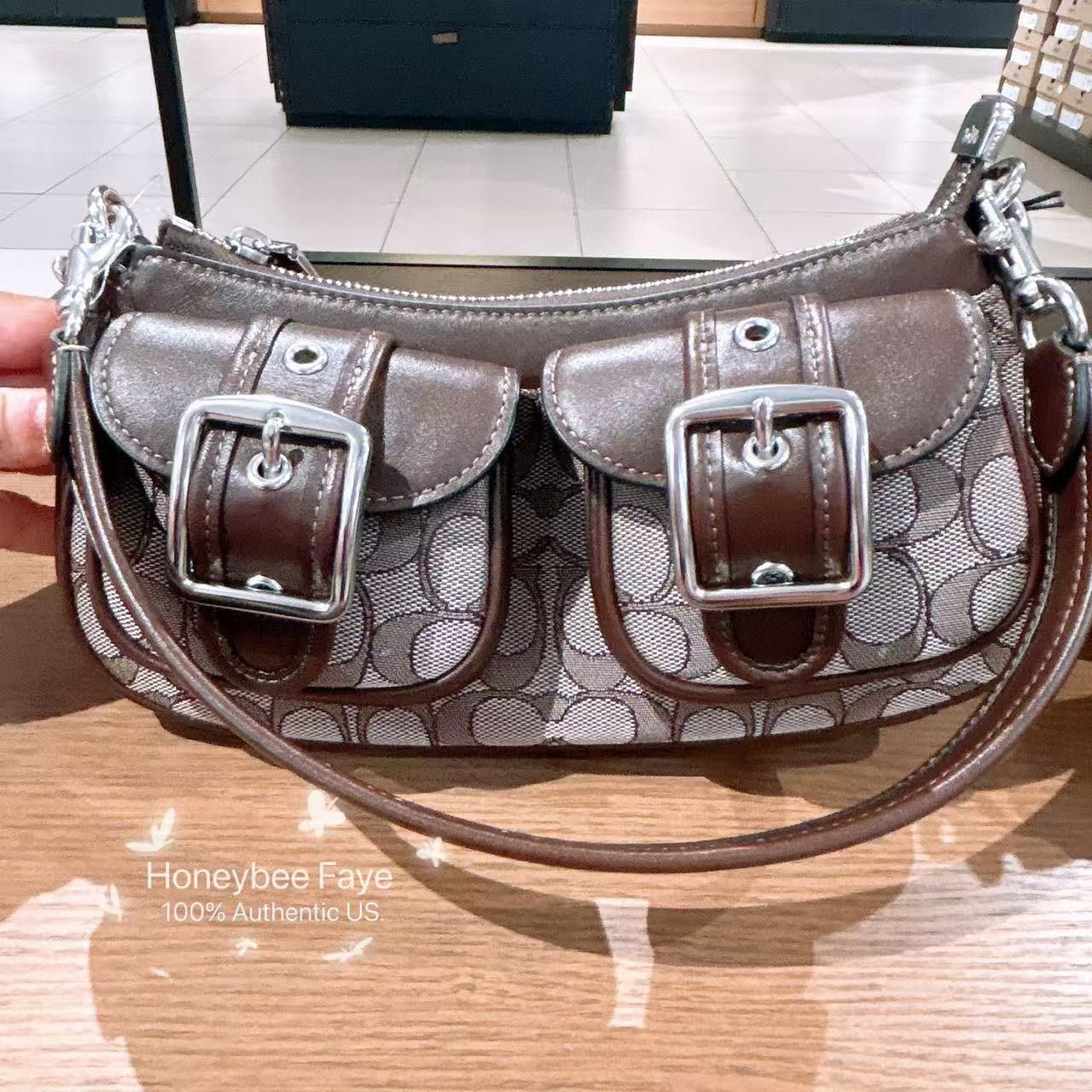 Coach Ashton Bag In Signature Jacquard CBJ00 Size ONE SIZE - 3 Thumbnail