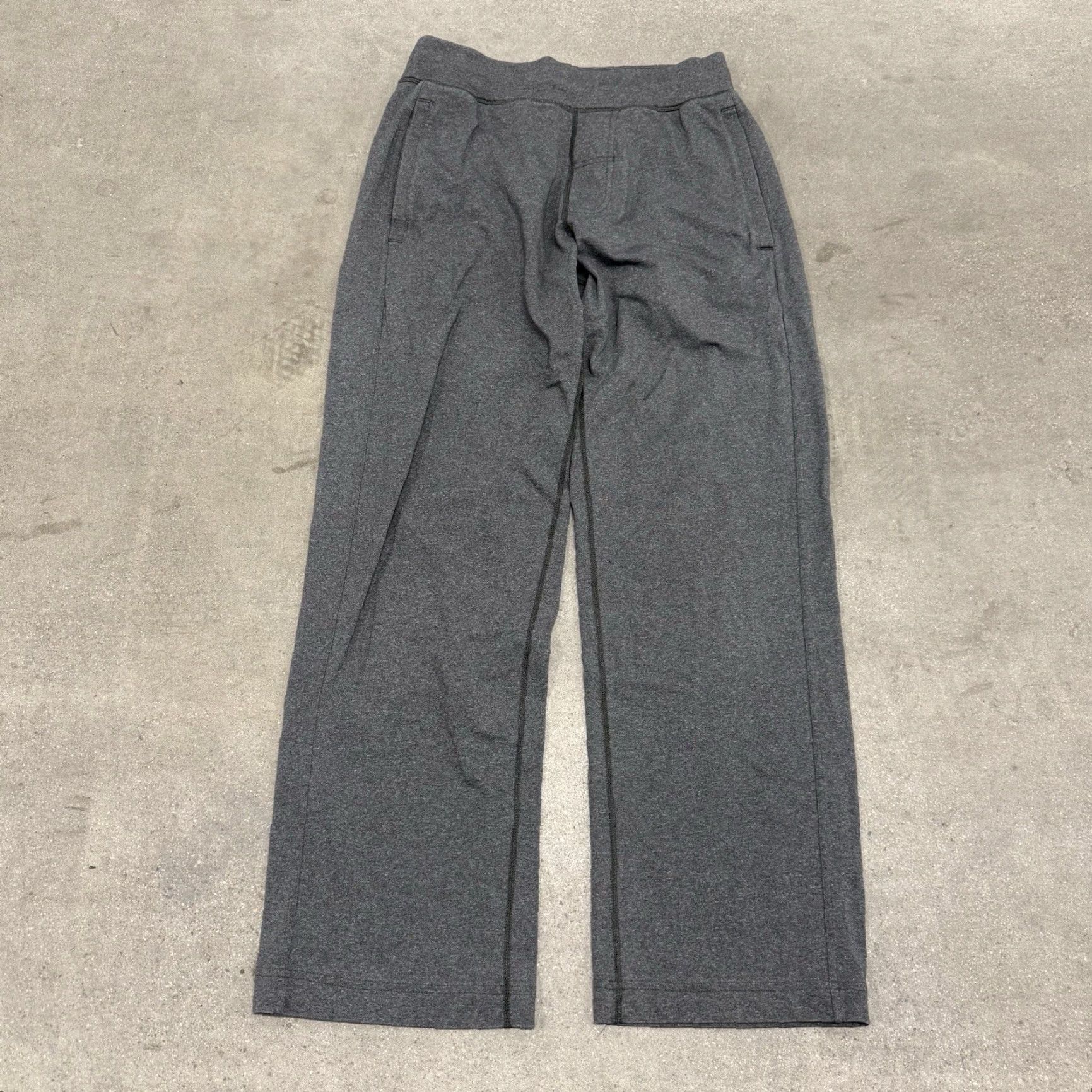 Lululemon Lululemon Men's Jogger Pants Medium Gray Lightweight Drawstring Pants Size US 31 - 2 Thumbnail