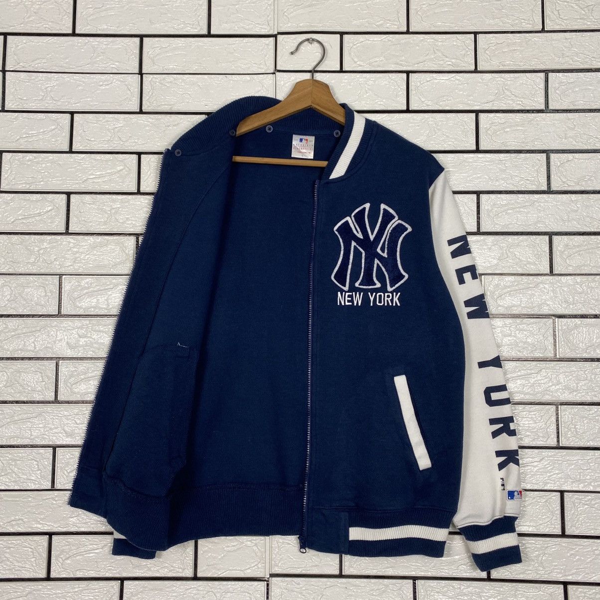MLB 📌Vintage Bomber Jacket MLB New York NY Yankees Big Logo Size US L / EU 52-54 / 3 - 13 Thumbnail
