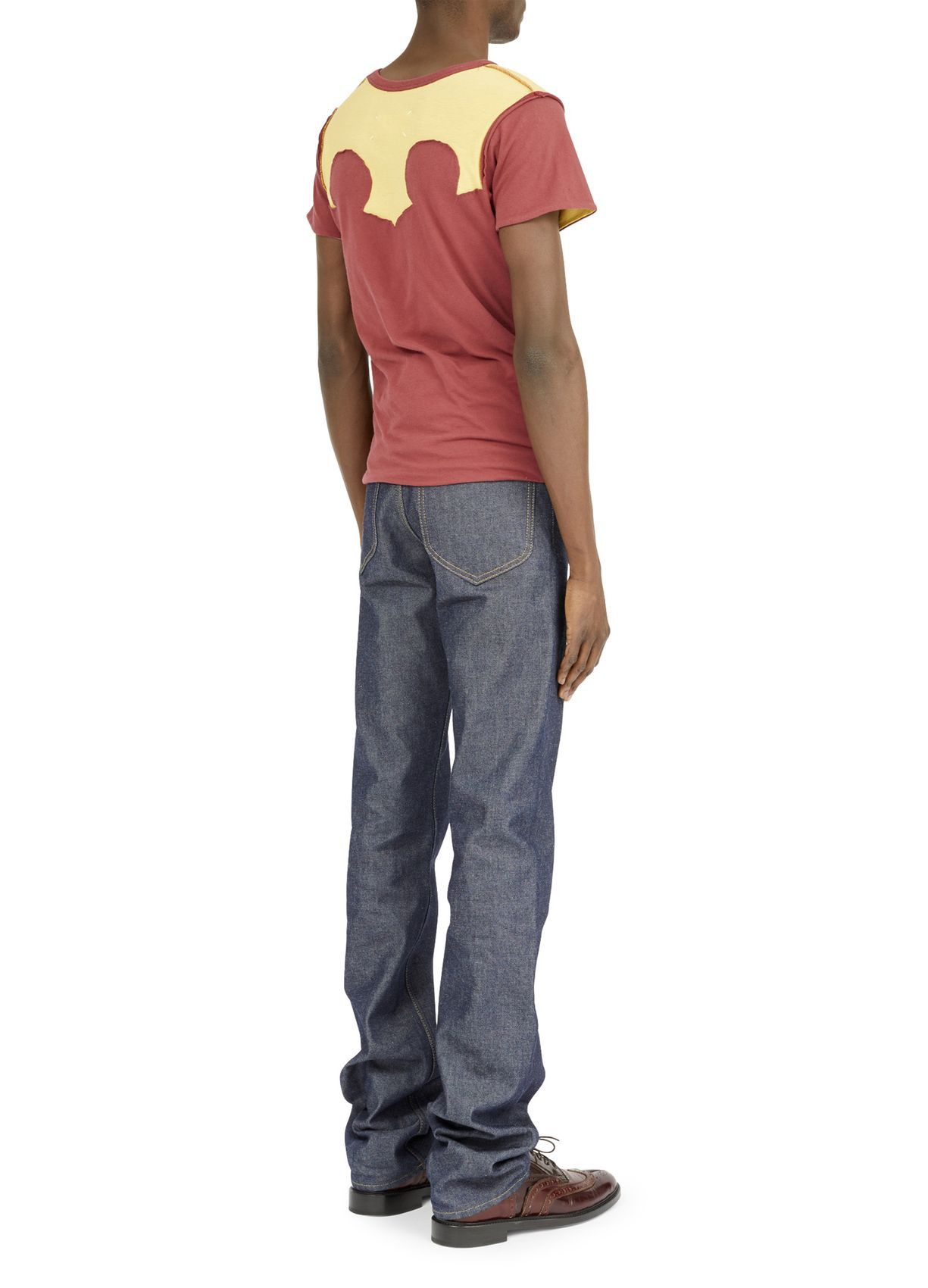 Maison Margiela o1w1db10324 T-Shirts in Burgundy Size US M / EU 48-50 / 2 - 3 Thumbnail