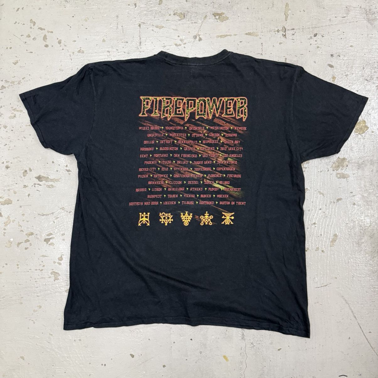 Band Tees Vintage Judas Priest Firepower Tour Tee Shirt Size US XXL / EU 58 / 5 - 2 Thumbnail