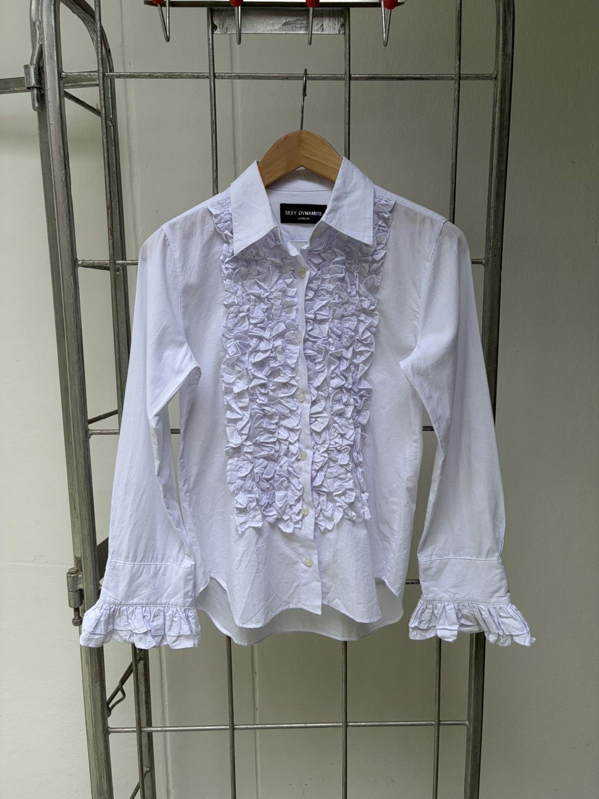 トップス BPN Ruffle Lace-up T-shirt Archive 00s トップス BPN Ruffle Lace-up T-shirt Archive 00s 18676591_hi?h=630