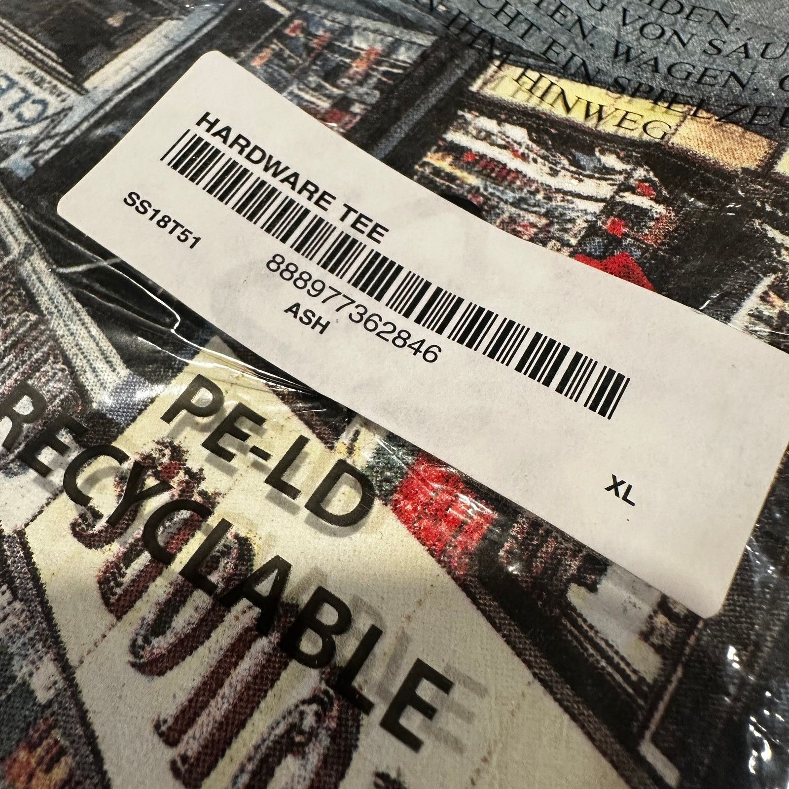 Supreme Supreme Hardware Tee – Ash Grey – Size Large – Brand New Size US XL / EU 56 / 4 - 5 Thumbnail