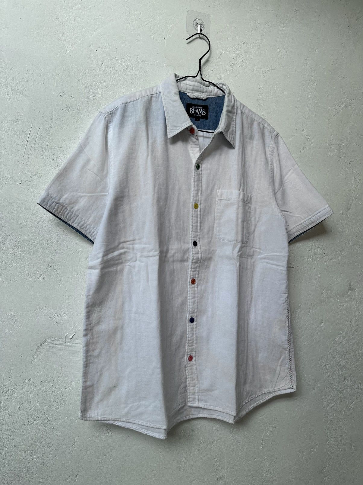 Beams Plus Beams Collor Button Shirt Size US L / EU 52-54 / 3 - 2 Thumbnail