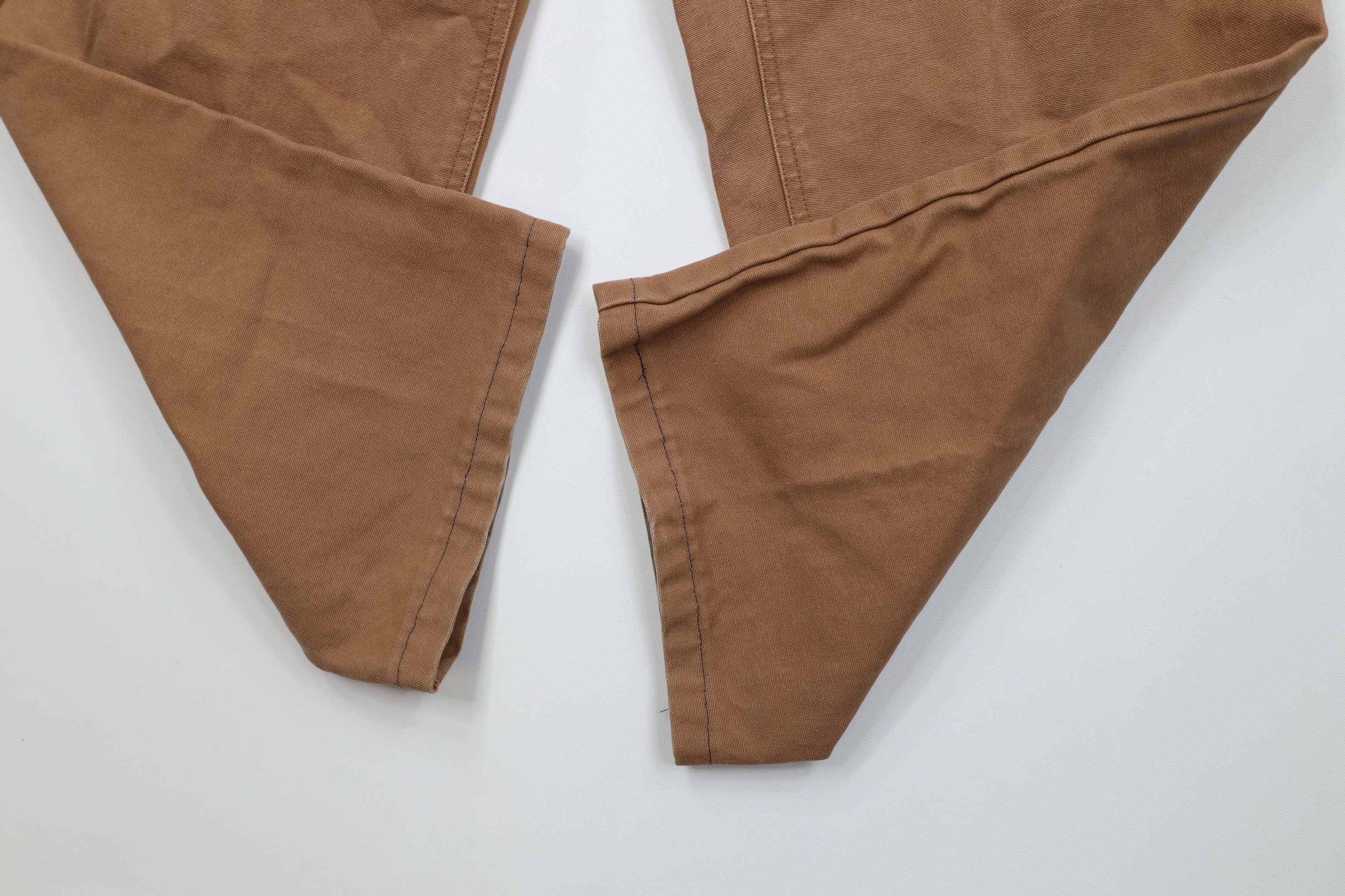 Cabelas Vintage Cabelas Wide Leg Canvas Pants Brown Cotton Size US 34 / EU 50 - 7 Thumbnail