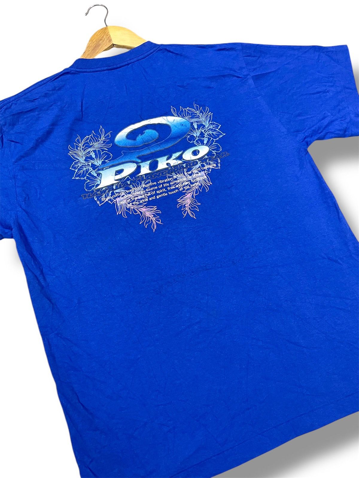 Vintage Vintage Piko Hawaiian Loangboard Wear Tshirt Size US L / EU 52-54 / 3 - 11 Thumbnail