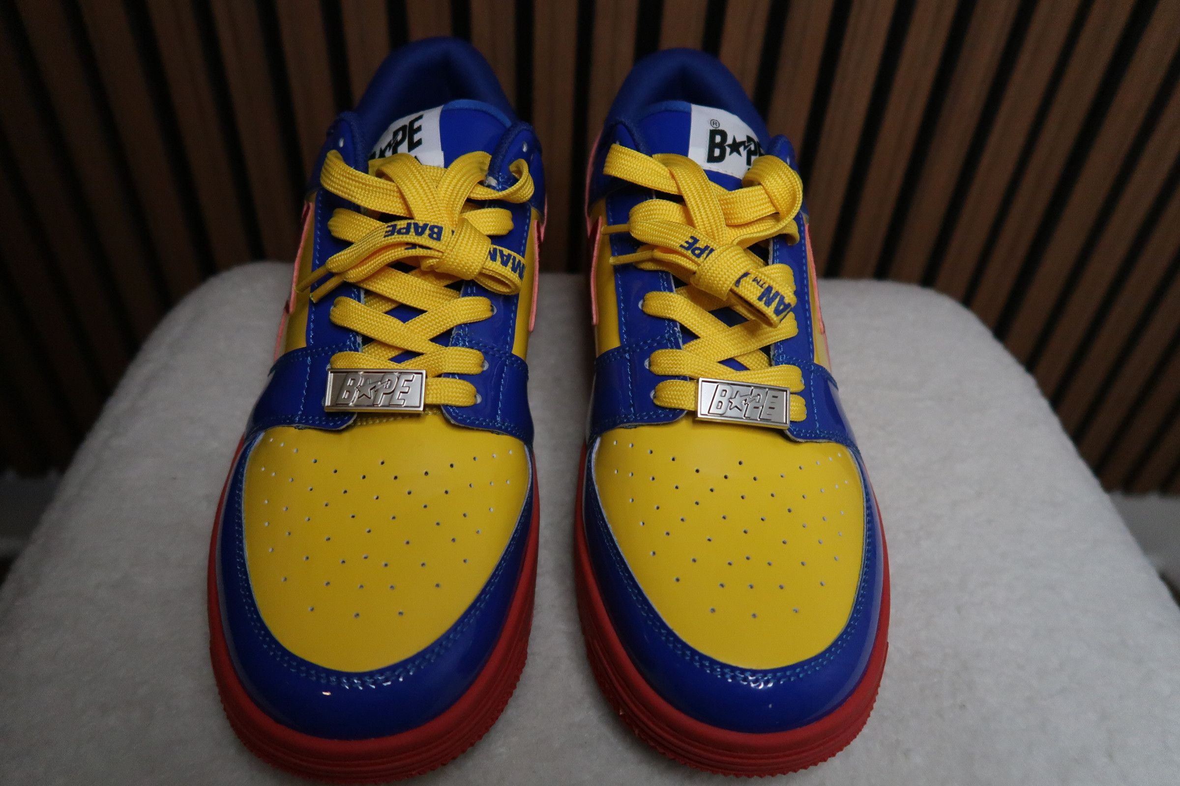 Bape DC Comics x Bapesta Low M1 'Superman Size US 9.5 / EU 42-43 - 2 Thumbnail