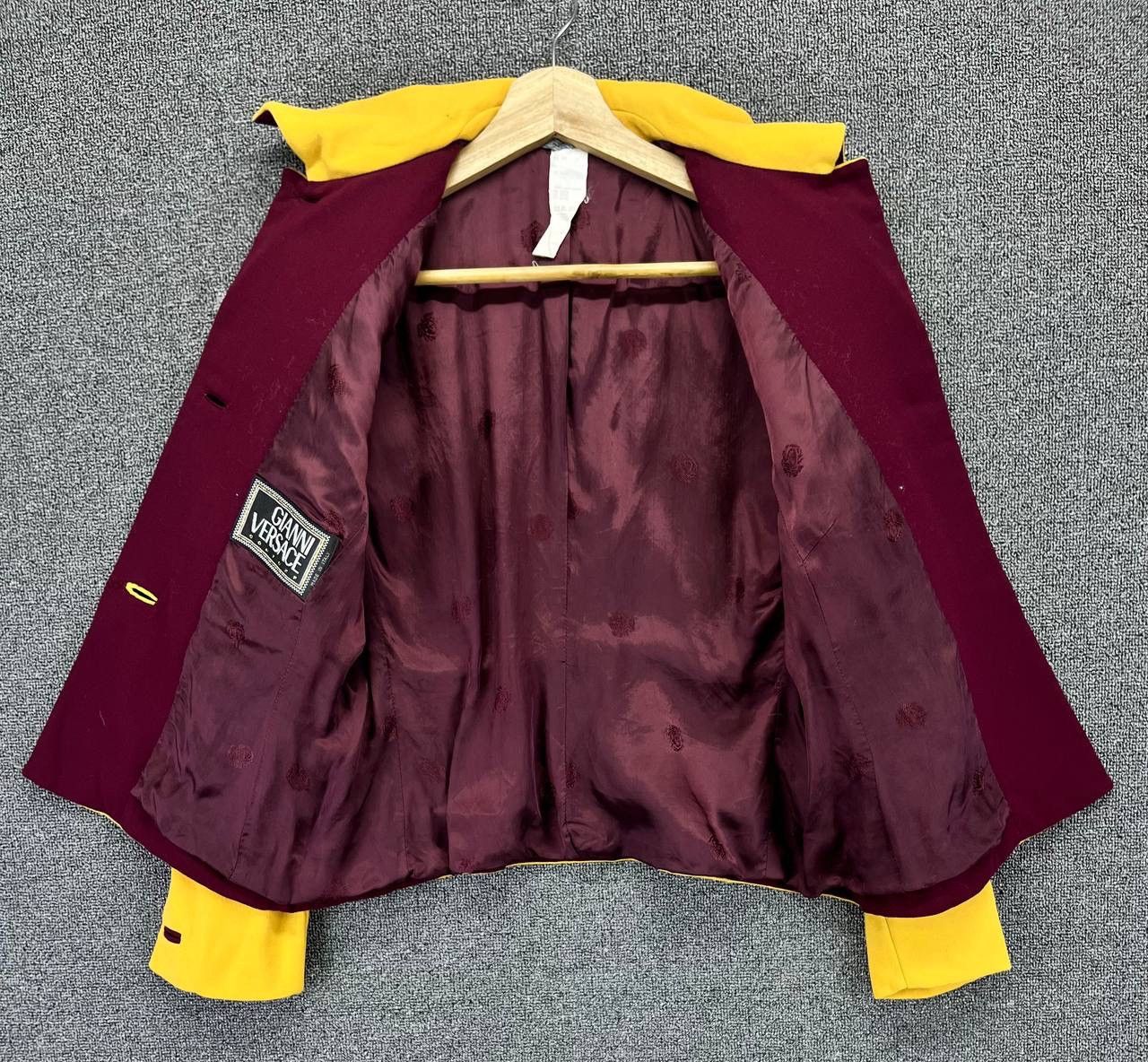 Versace Vintage Gianni Versace Wool Cardigan Coat Jacket Size S / US 4 / IT 40 - 7 Thumbnail