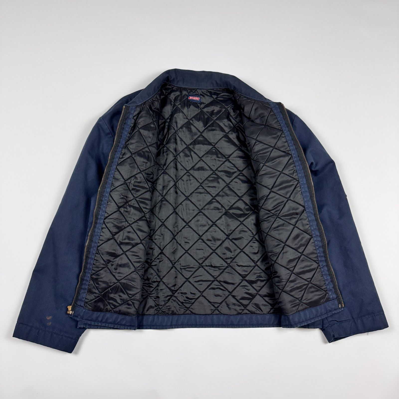 Dickies Vtg Dickies Work Jacket XL Lined Navy USA Hardware Size US XL / EU 56 / 4 - 2 Thumbnail
