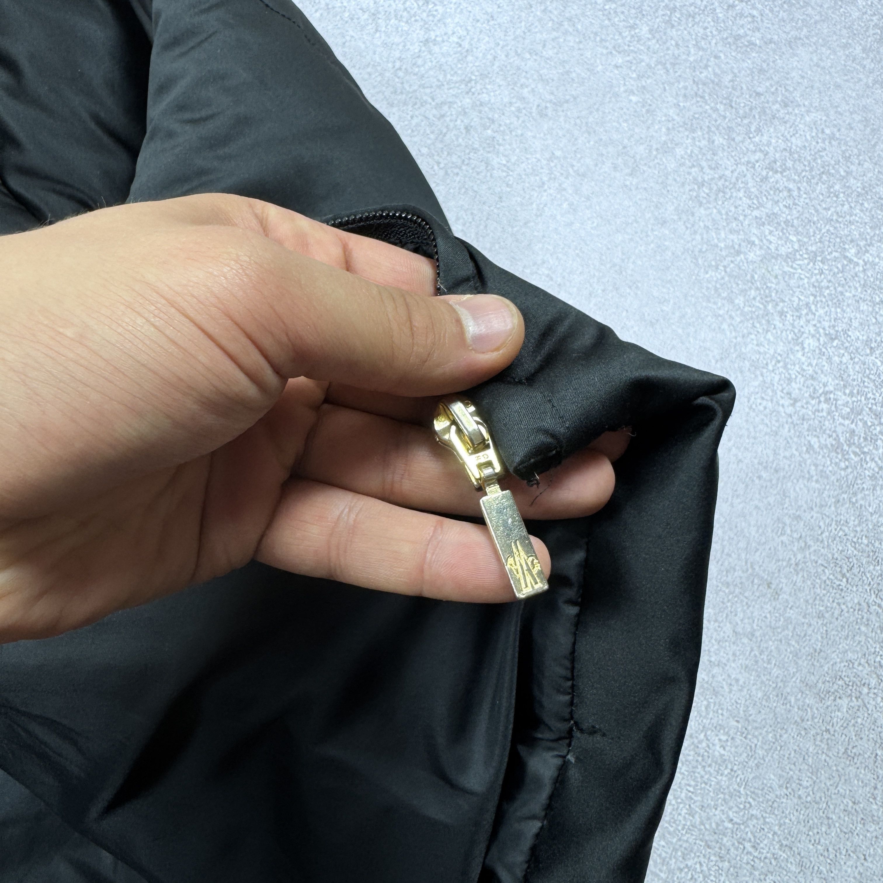 Moncler Women`s Moncler Black Warm Puffer Down Jacket Size 2 / M Size M / US 6-8 / IT 42-44 - 9 Thumbnail