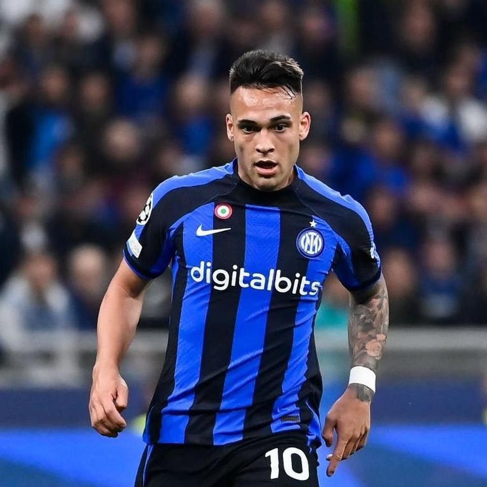 Nike Inter Milan Lautaro Martinez 2022 23 home UCL Jersey Size US L / EU 52-54 / 3 - 8 Thumbnail