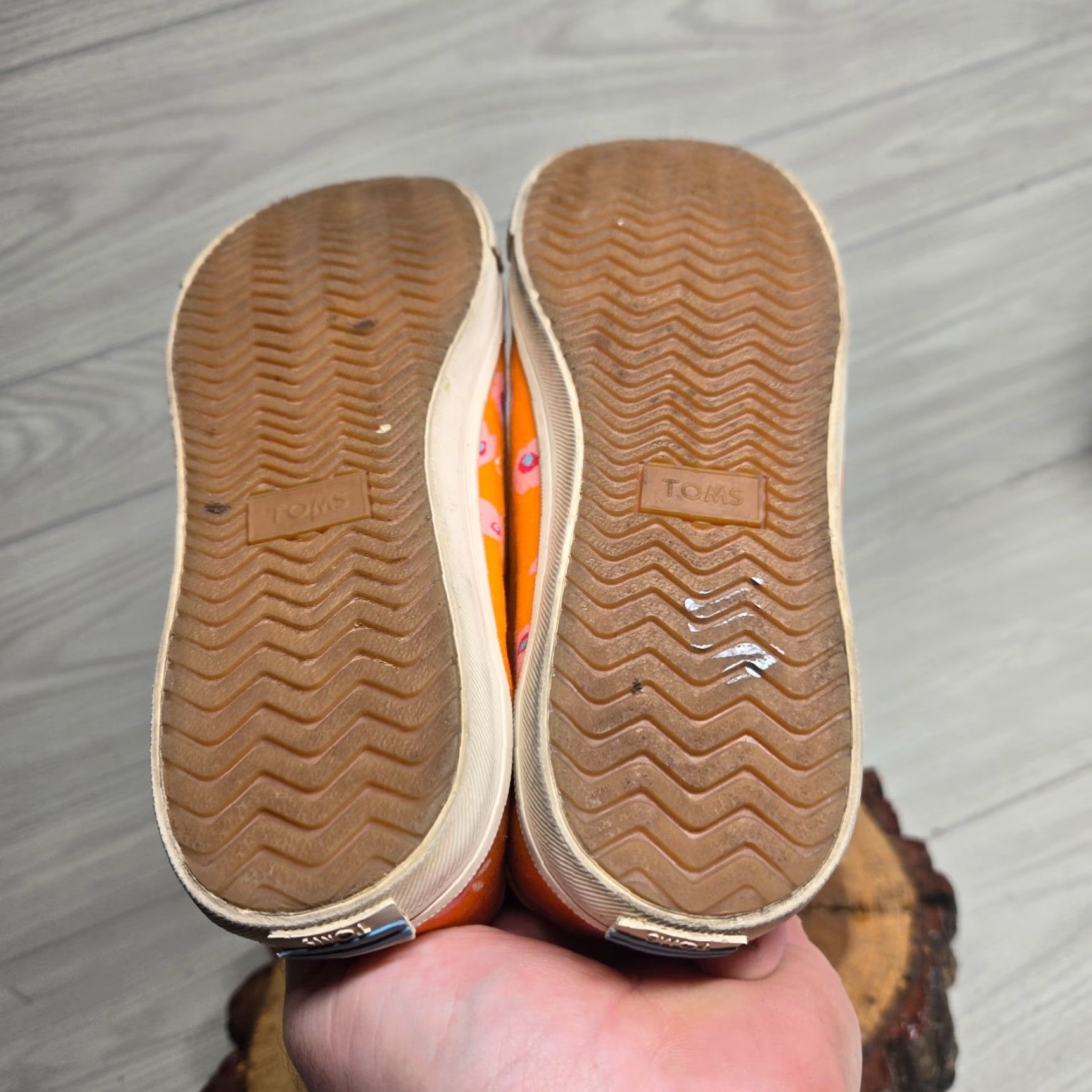 Toms TOMS Persimmon Sprint Floral Print Lace Up Sneaker Orange Canvas Women Adult 8.5 Floral Sprint 10013430 Casual Shoes Size US 9 / IT 39 - 7 Thumbnail