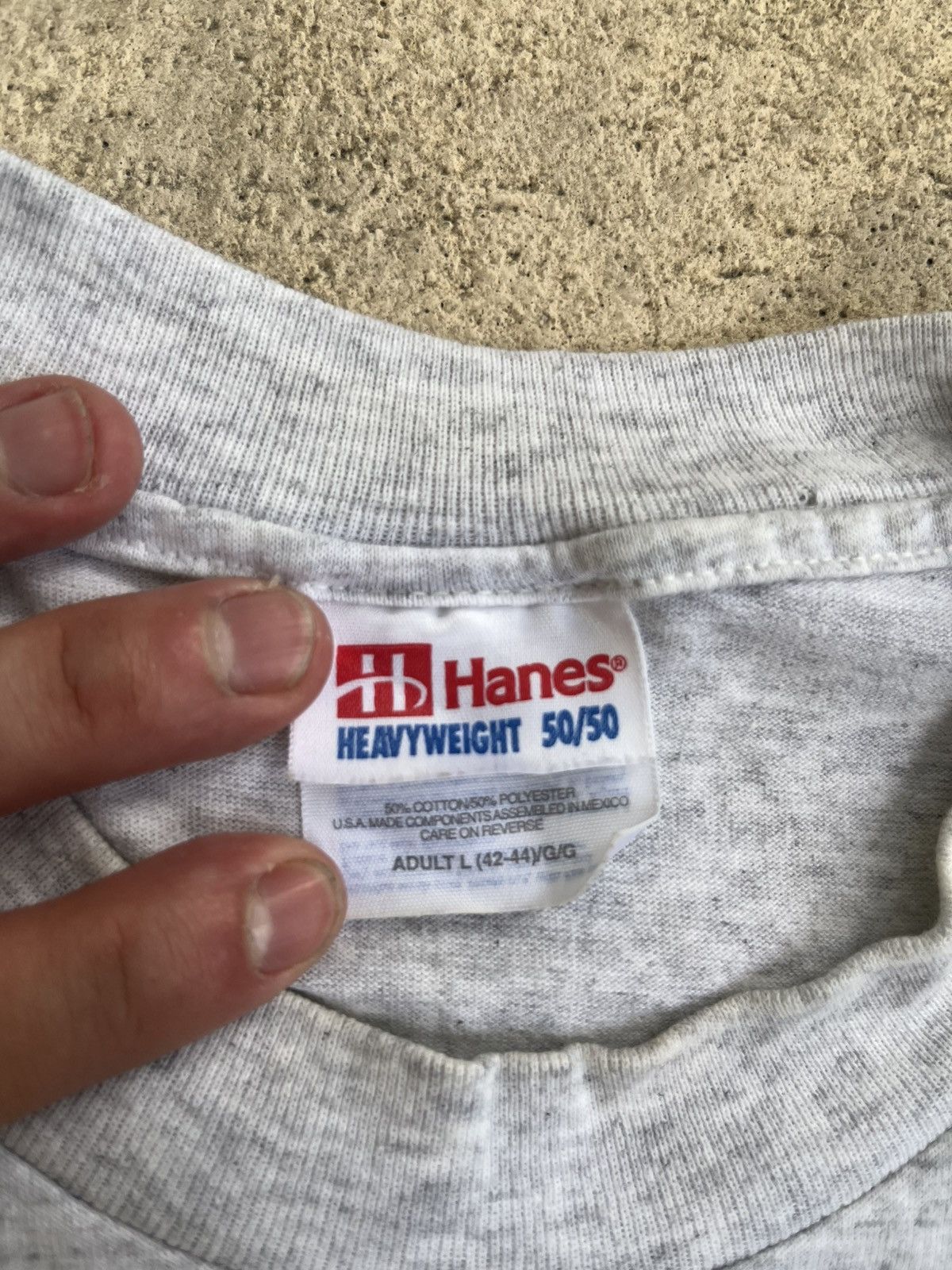 Hanes Vintage 1999 Swim The Lake Graphic T-Shirt Size US L / EU 52-54 / 3 - 3 Thumbnail